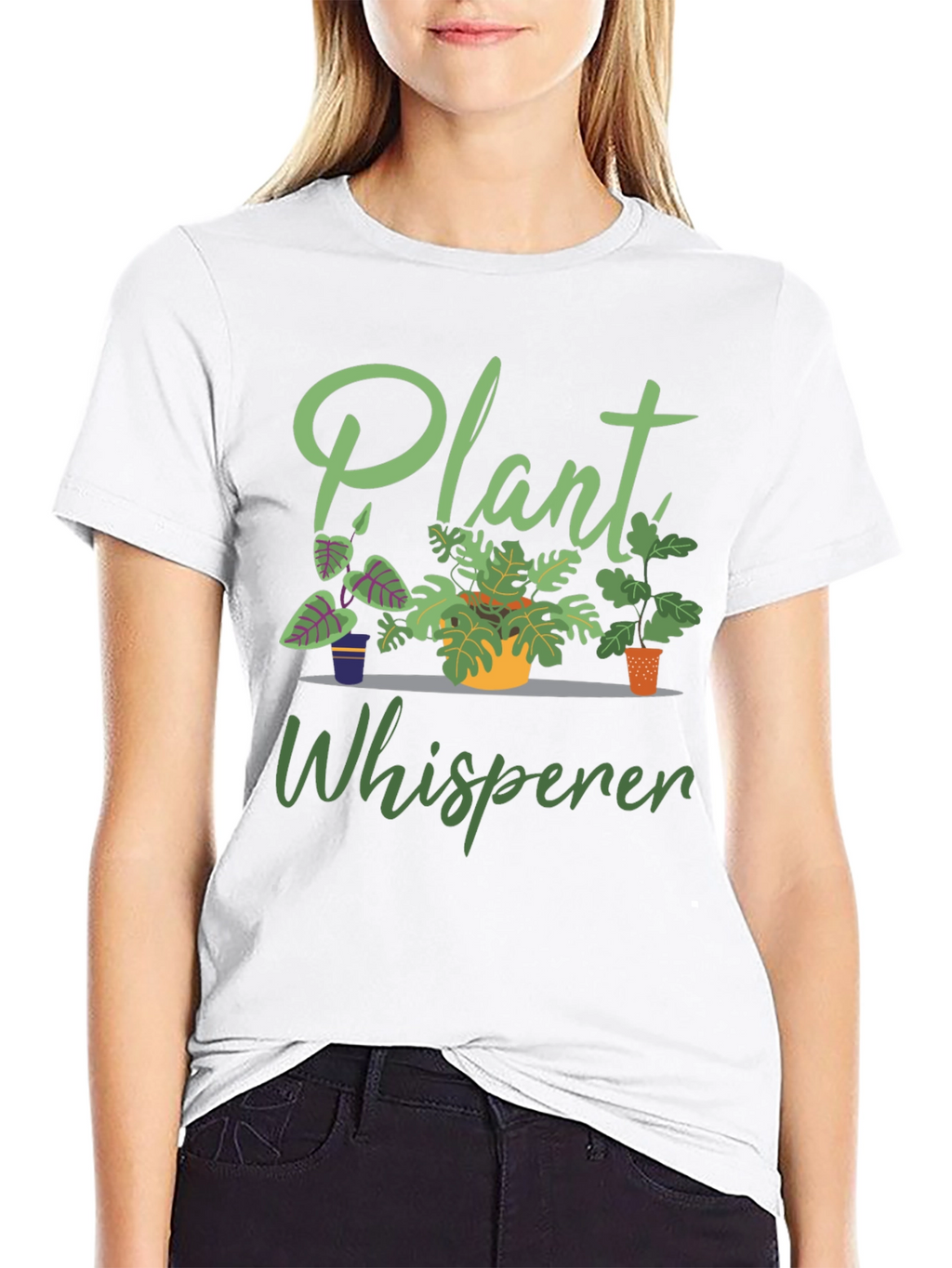 Plant Whisperer T-Shirt - Houseplant Lover Tee
