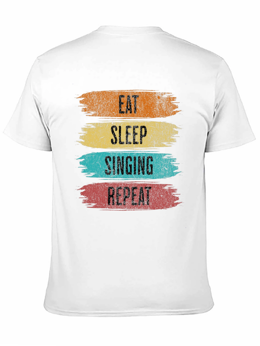 Eat Sleep Singing Repeat T-Shirt - Music Lover Tee
