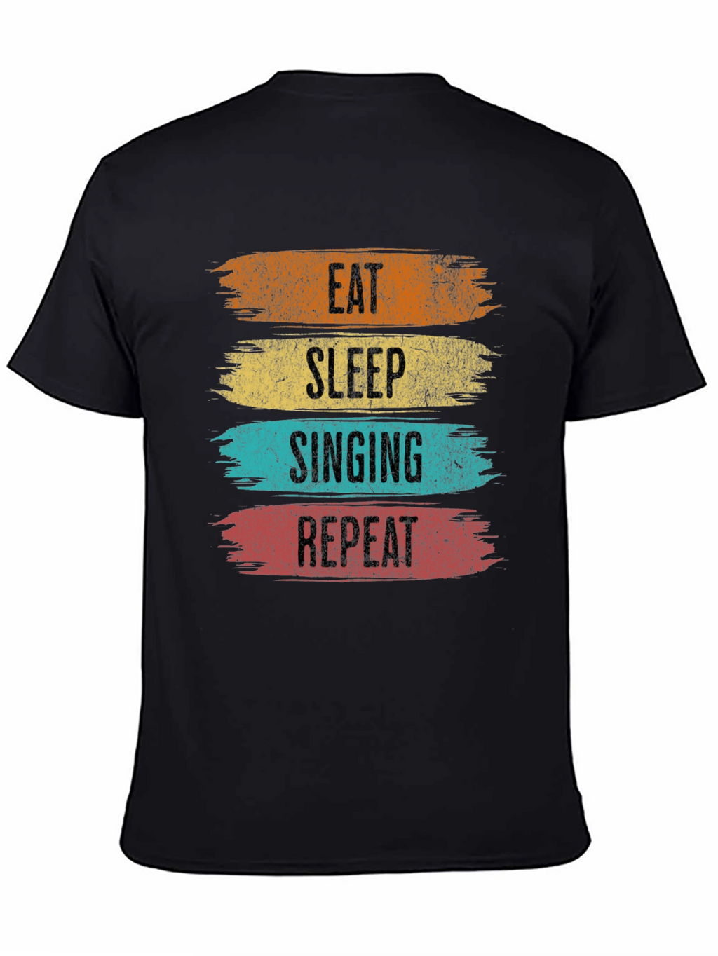 Eat Sleep Singing Repeat T-Shirt - Music Lover Tee
