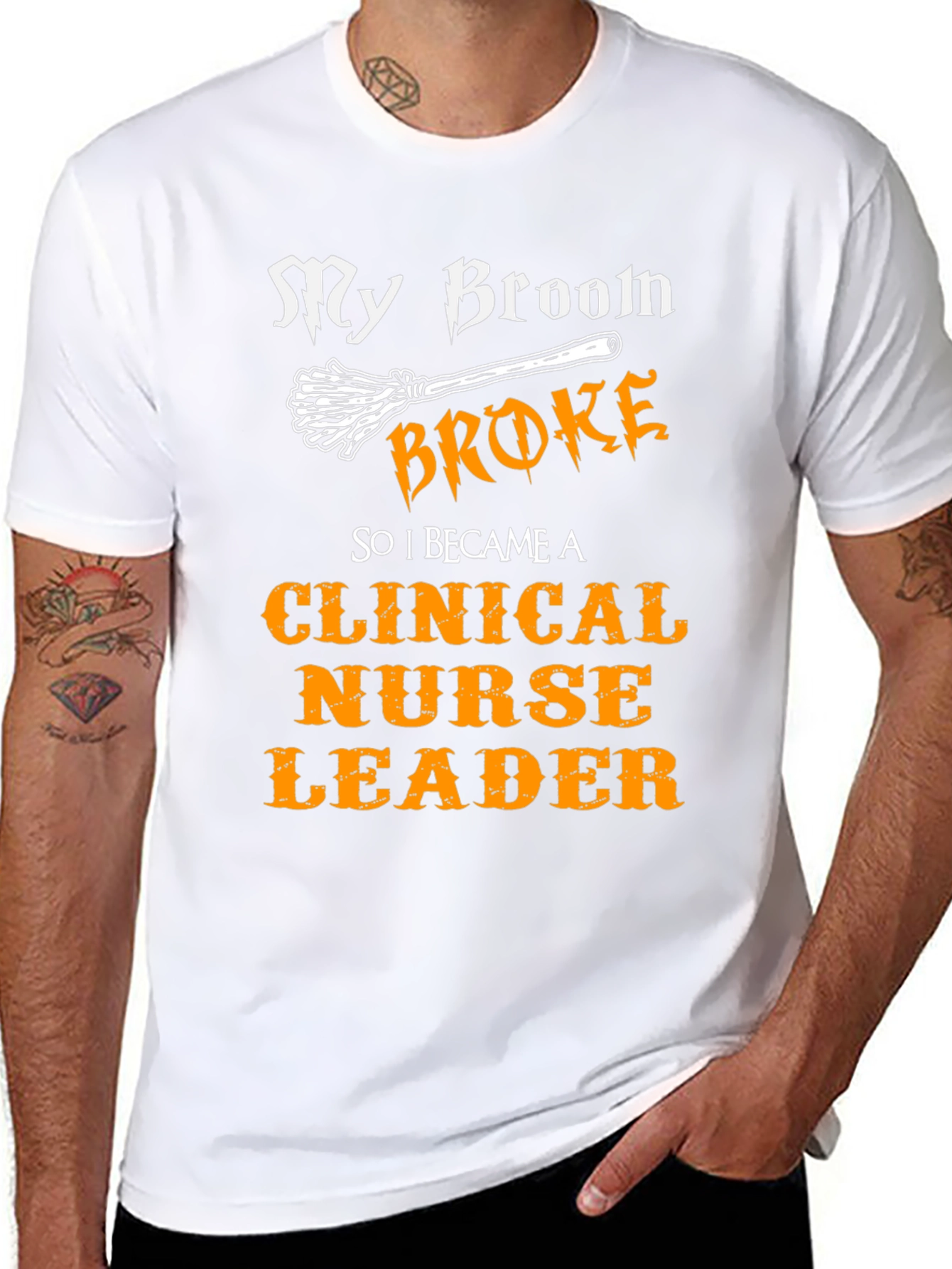 Funny Clinical Nurse Leader Halloween T-Shirt