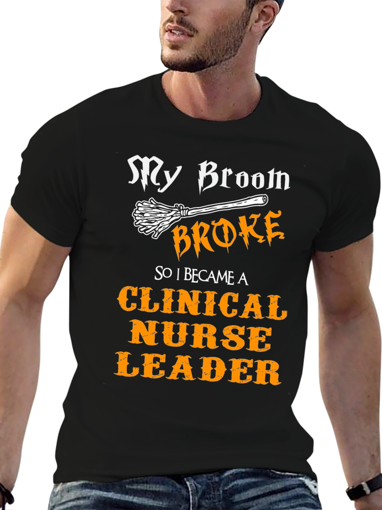 Funny Clinical Nurse Leader Halloween T-Shirt