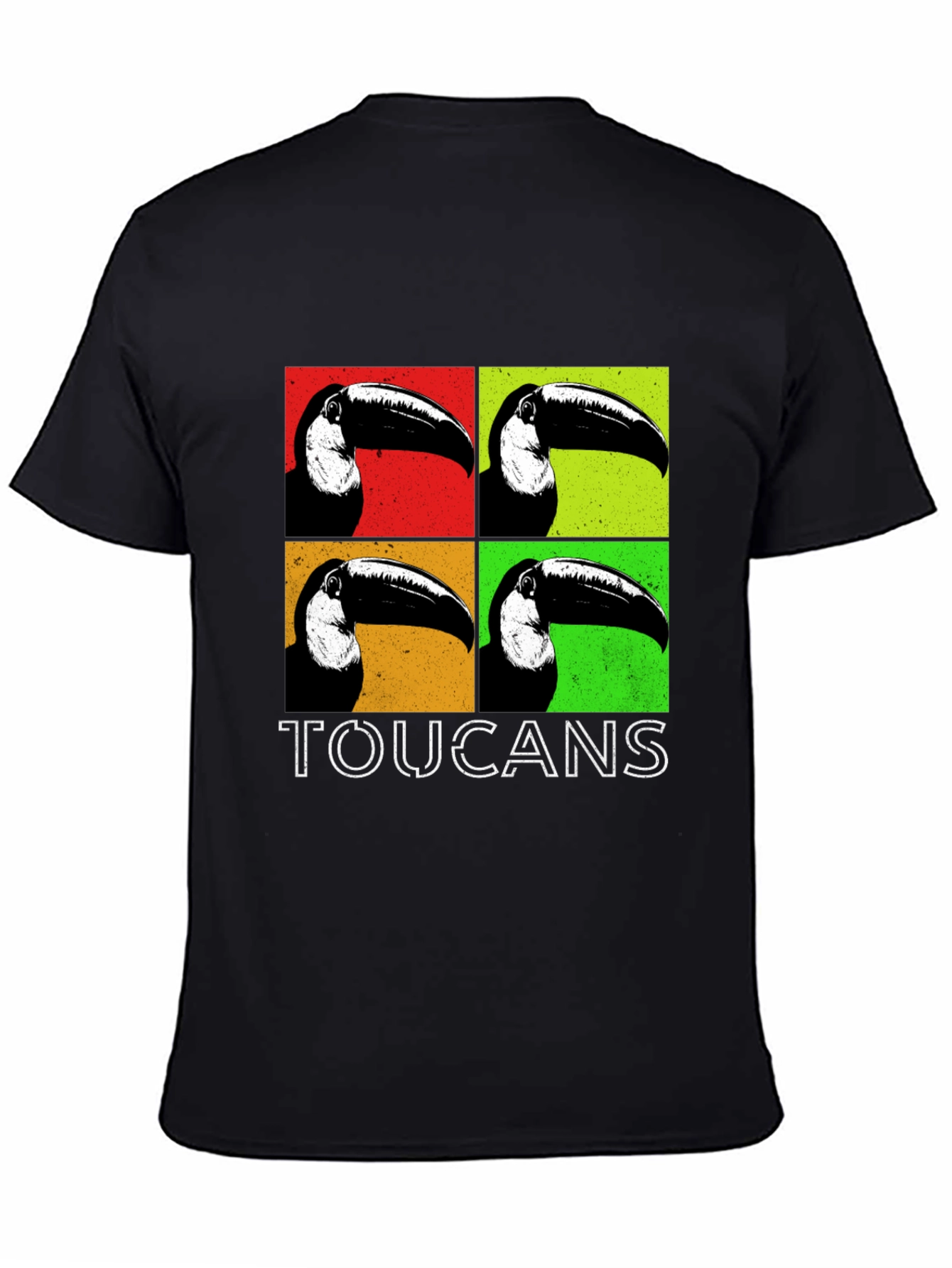 Toucan Pop Art Graphic Tee - Cool Bird Lovers Shirt