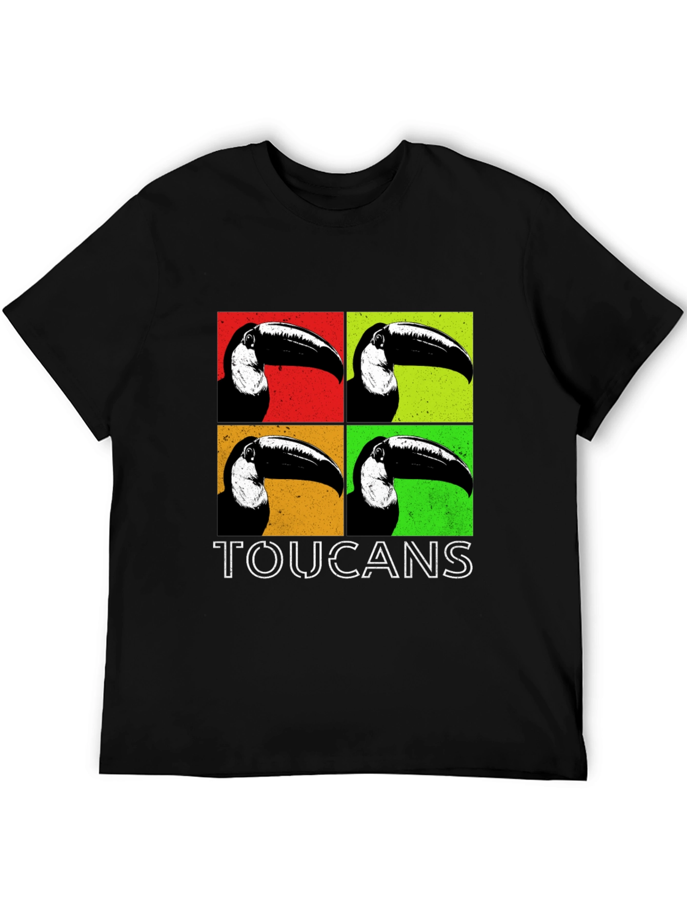 Toucan Pop Art Graphic Tee - Cool Bird Lovers Shirt