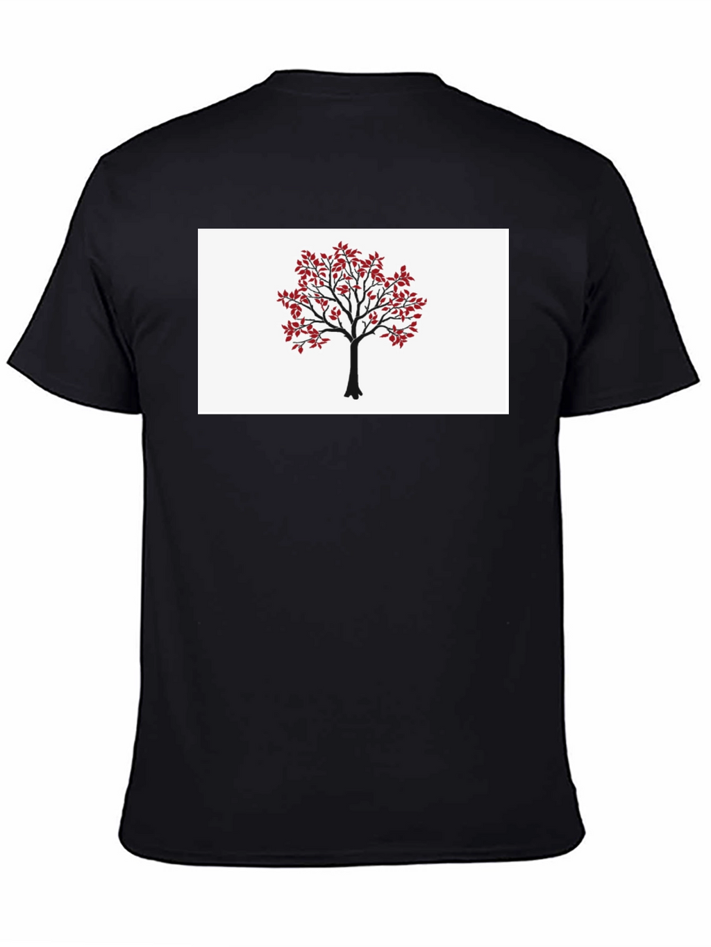 Tree Graphic T-Shirt - Nature Inspired Black Tee