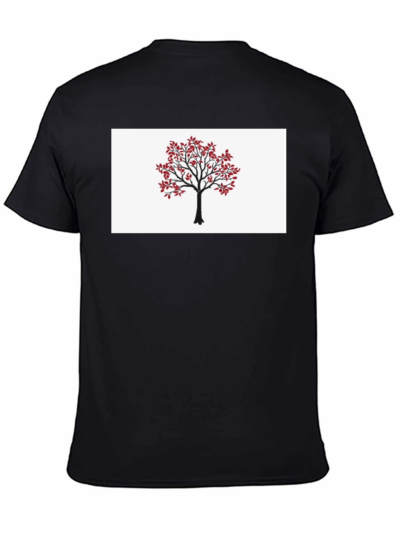 Tree Graphic T-Shirt - Nature Inspired Black Tee