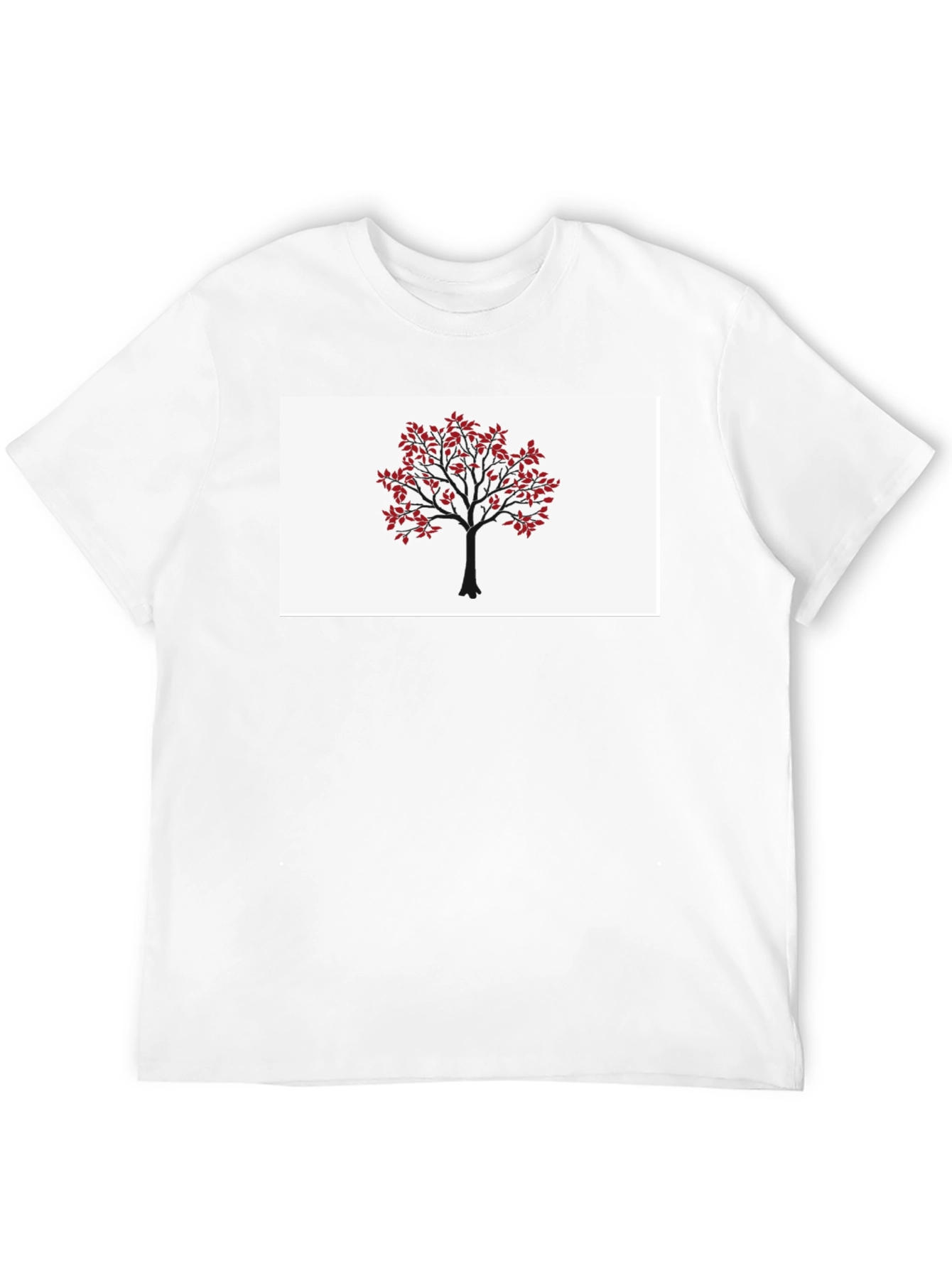 Tree Graphic T-Shirt - Nature Inspired Black Tee