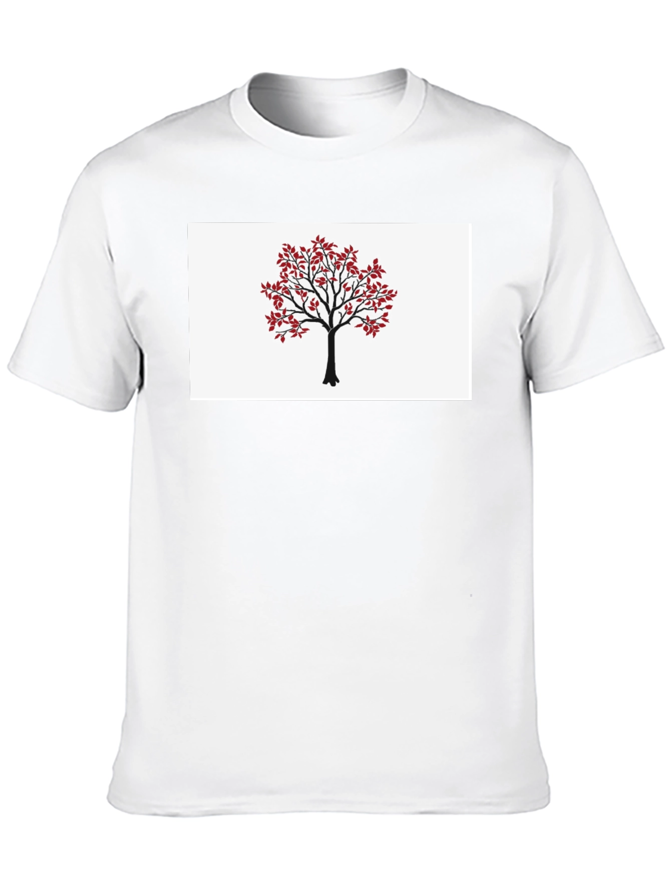 Tree Graphic T-Shirt - Nature Inspired Black Tee