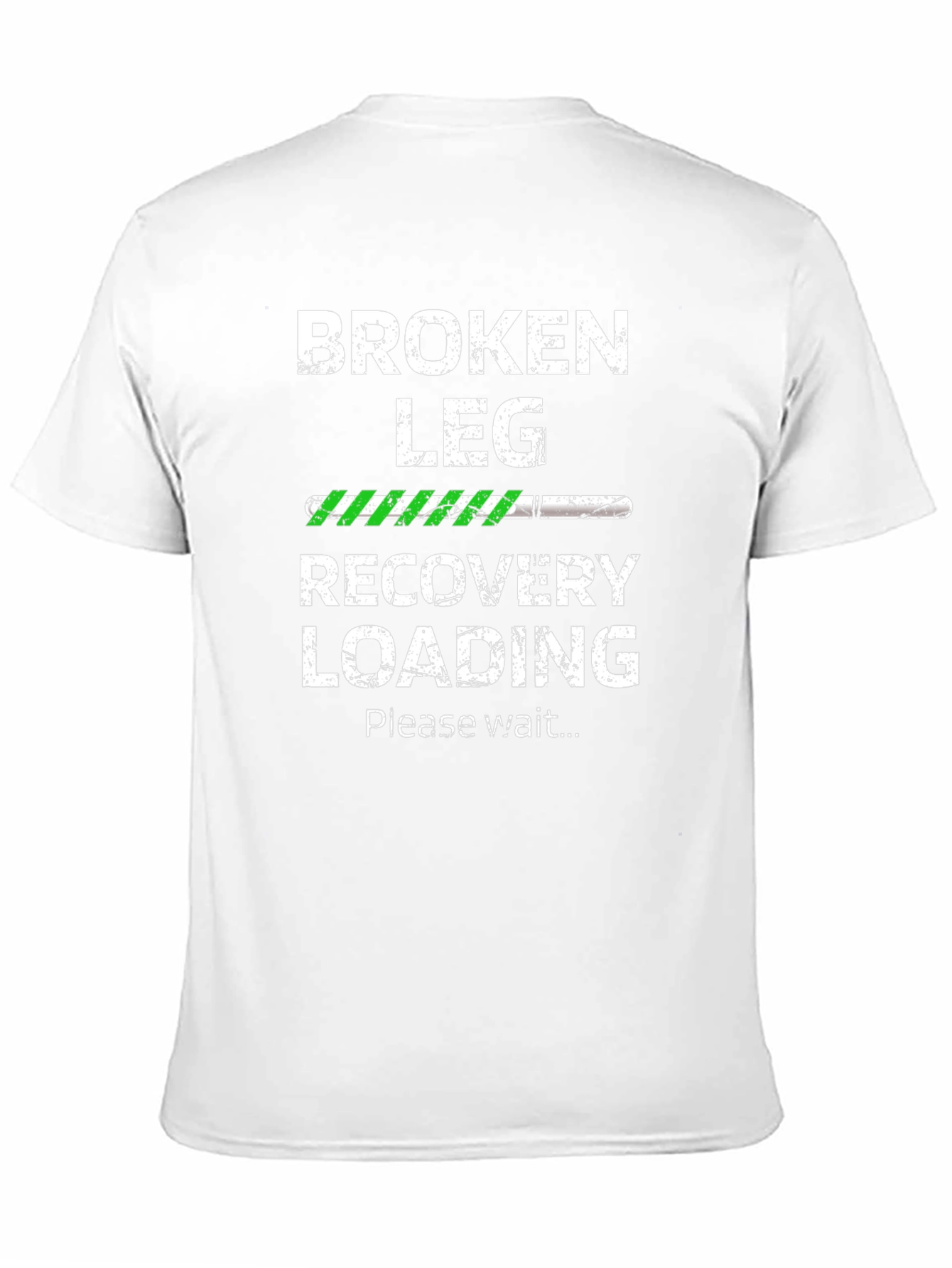 Broken Leg Recovery Loading T-Shirt