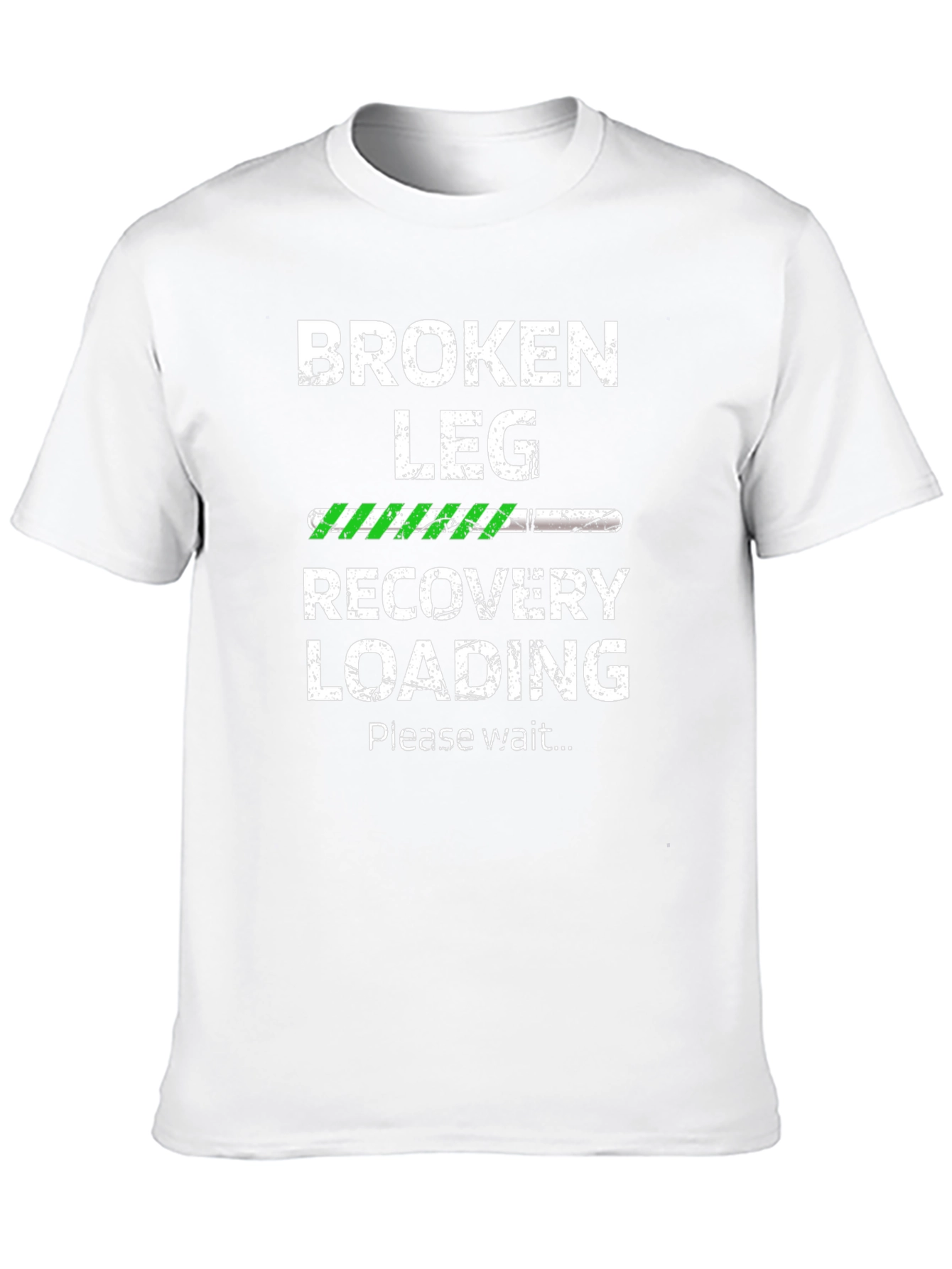 Broken Leg Recovery Loading T-Shirt