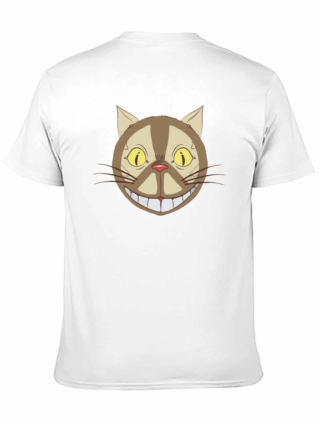 Cheshire Cat Graphic Tee - Classic Cartoon Style