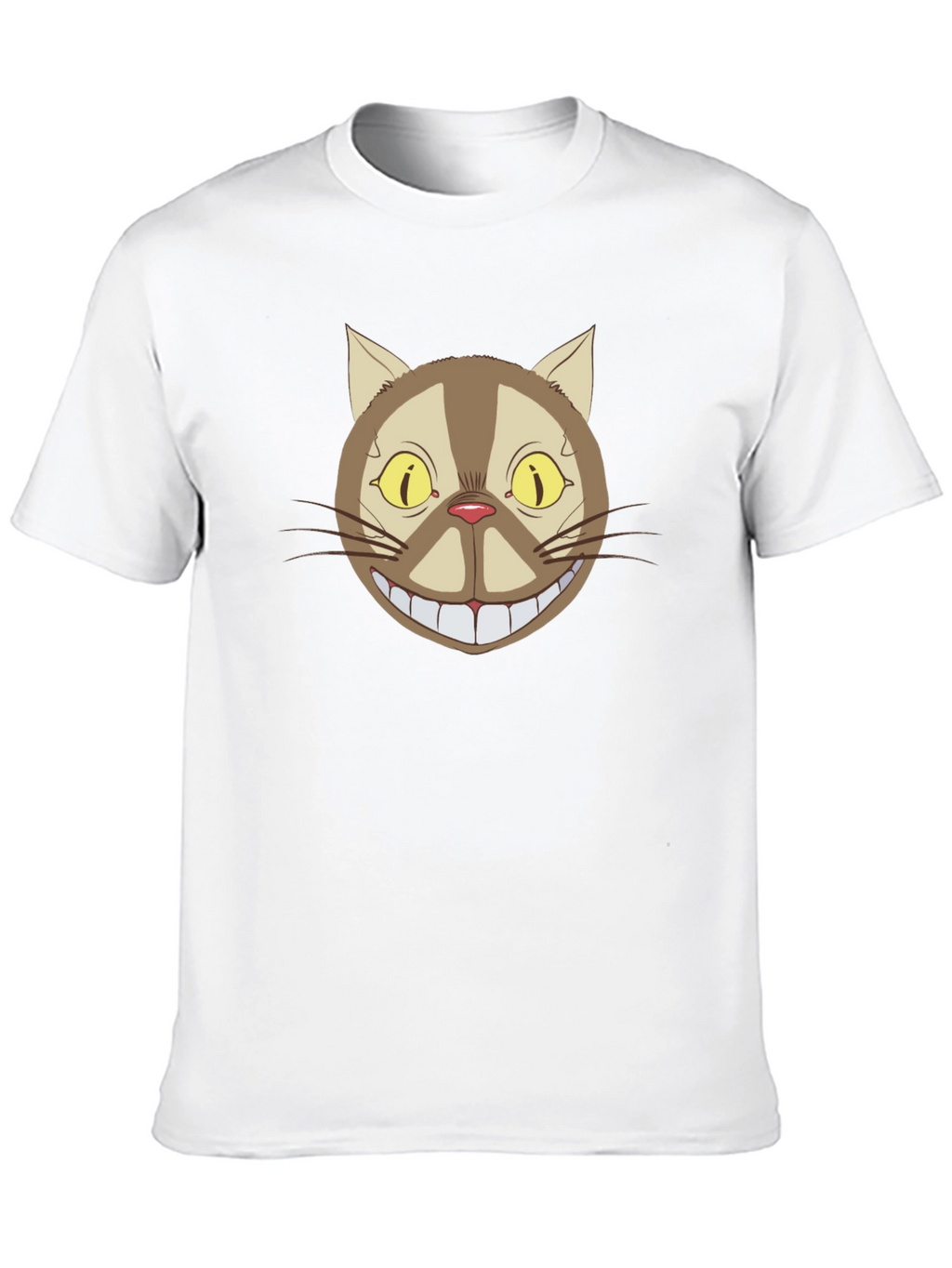Cheshire Cat Graphic Tee - Classic Cartoon Style