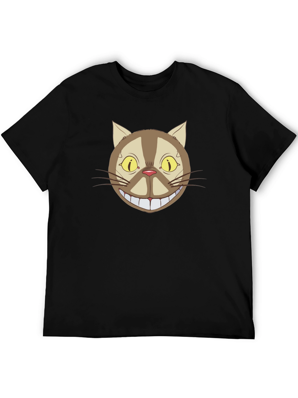 Cheshire Cat Graphic Tee - Classic Cartoon Style