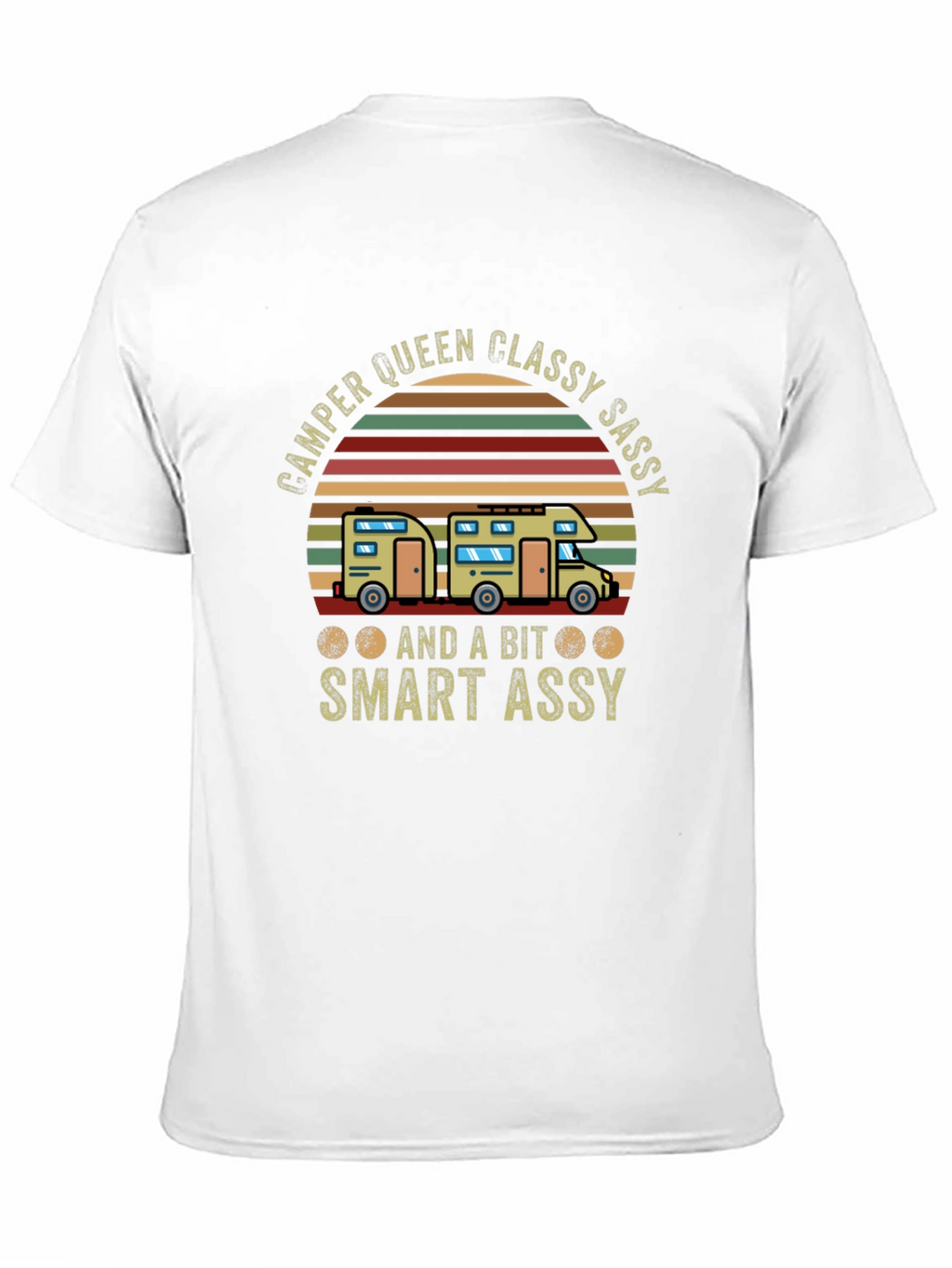 Camper Queen Graphic Tee - Classy Sassy Smart