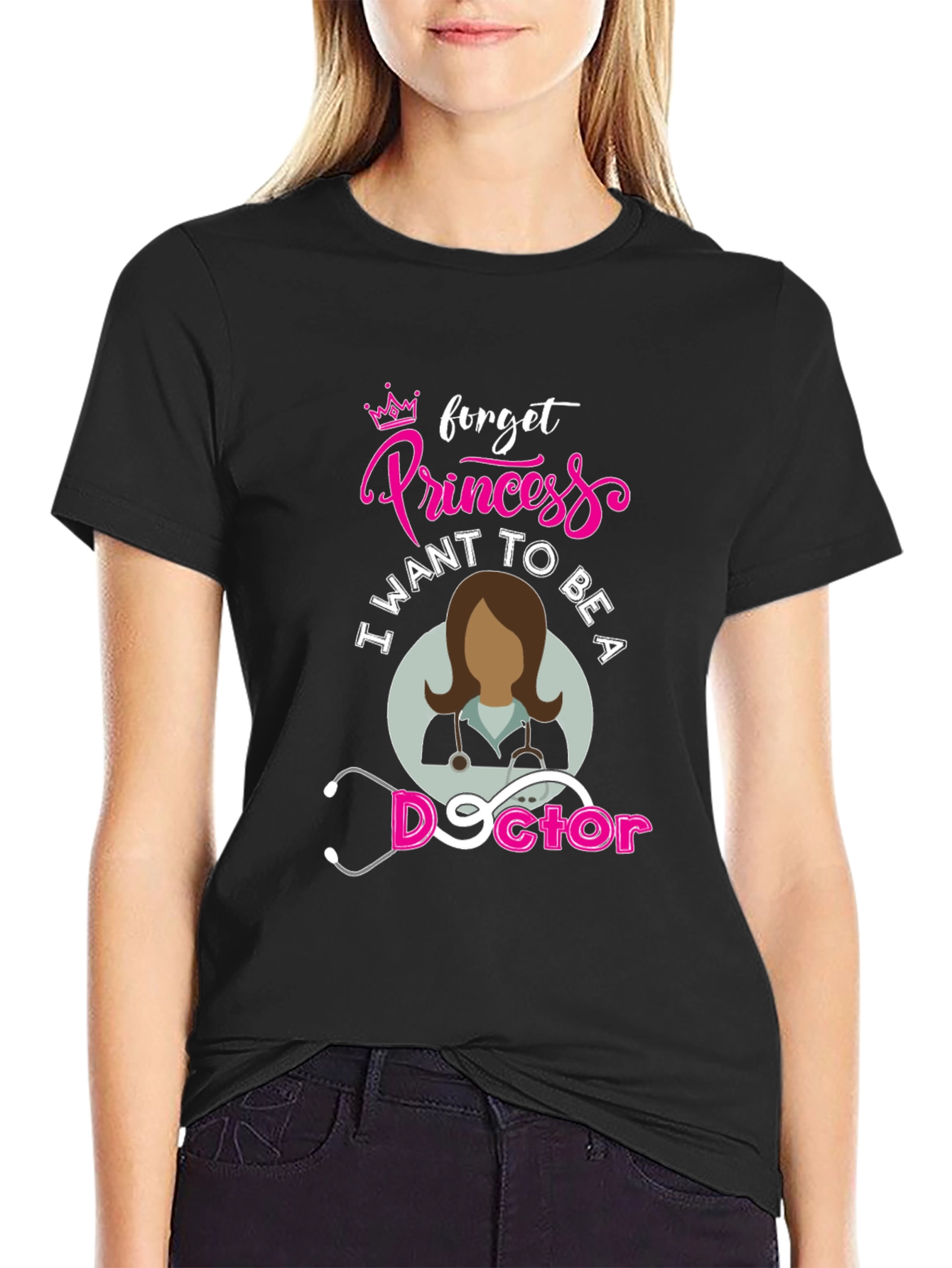 Future Doctor T-Shirt - Forget Princess!