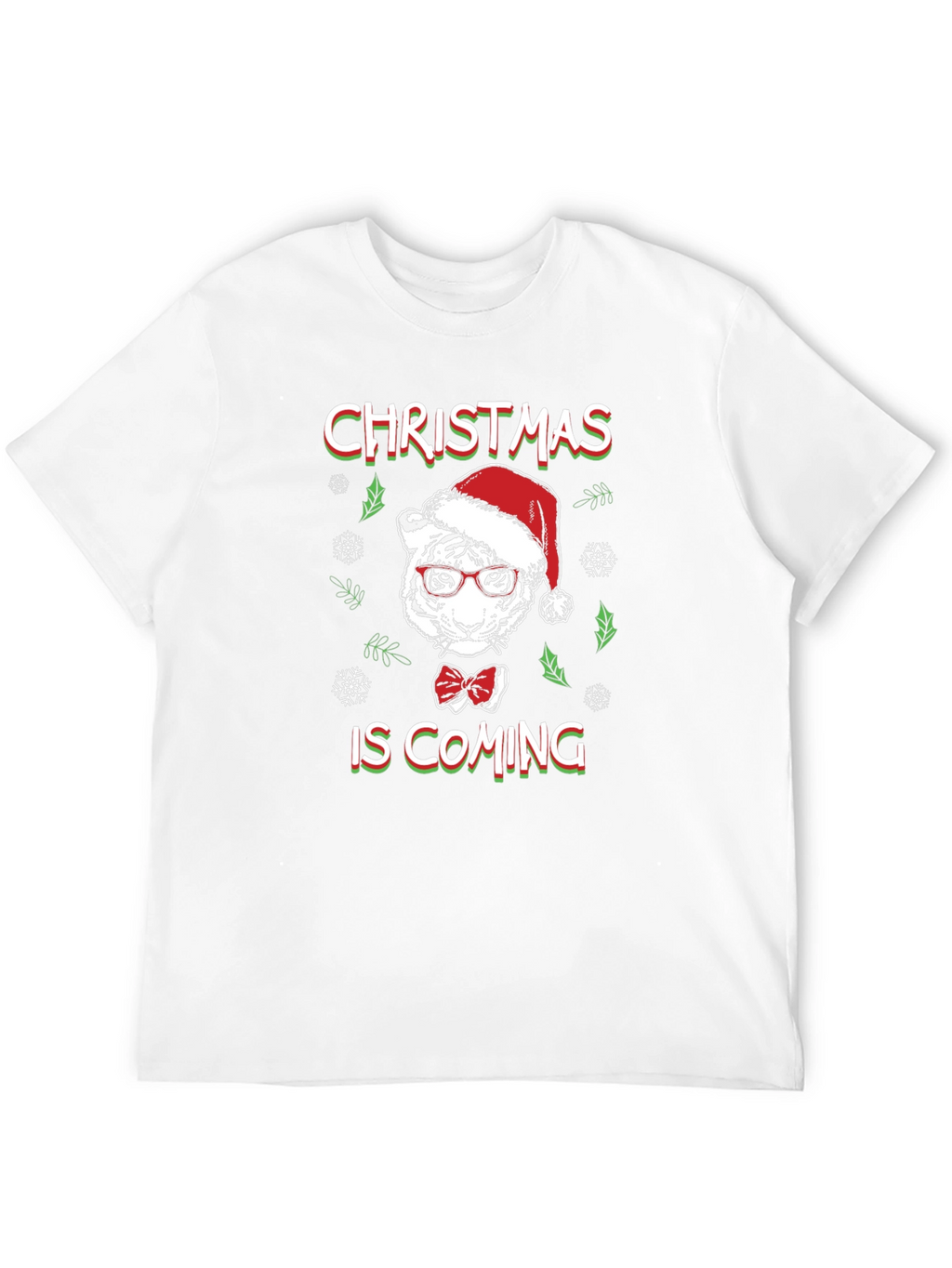 Christmas Tiger T-Shirt