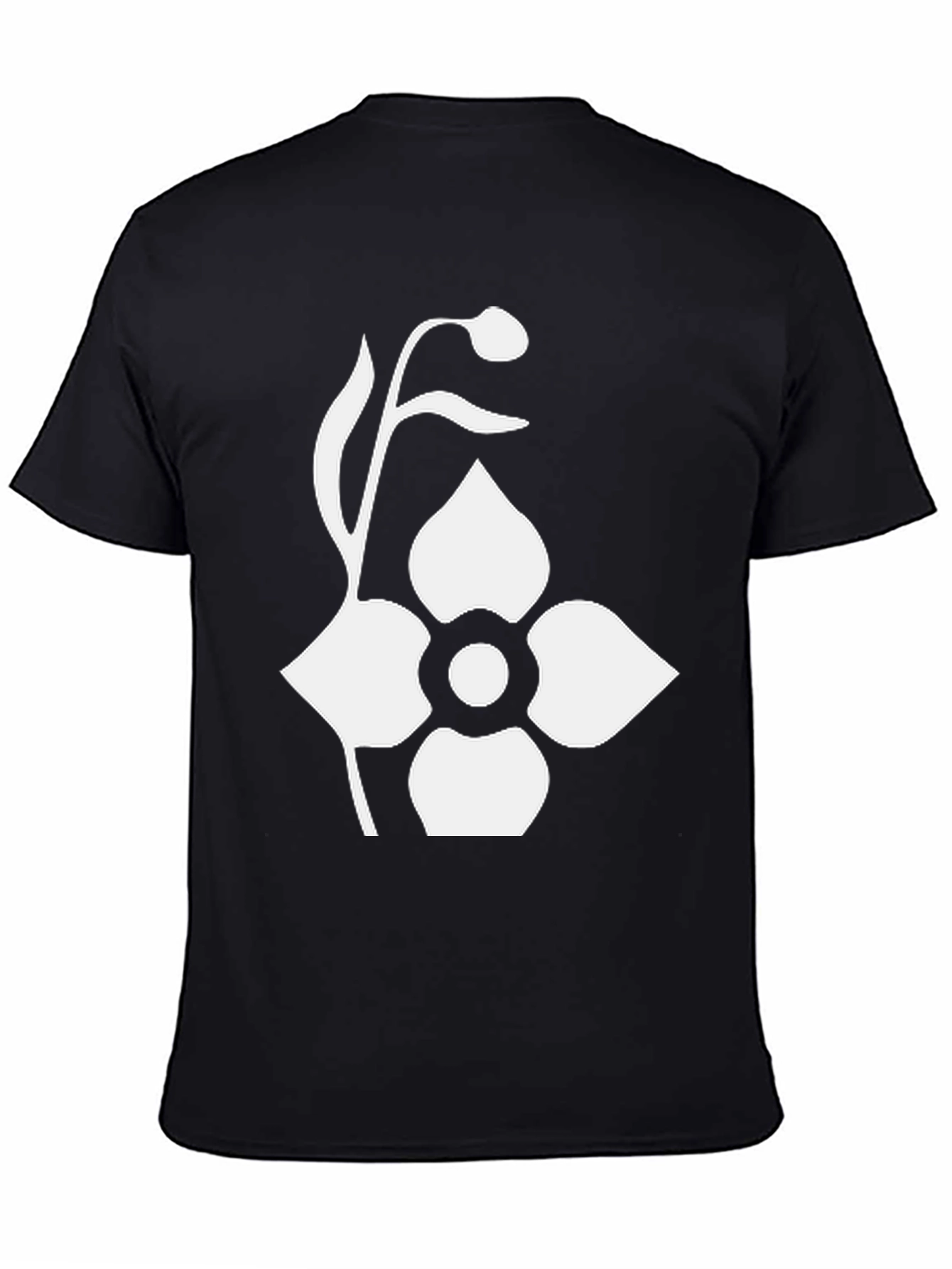 Minimalist Flower Graphic T-Shirt