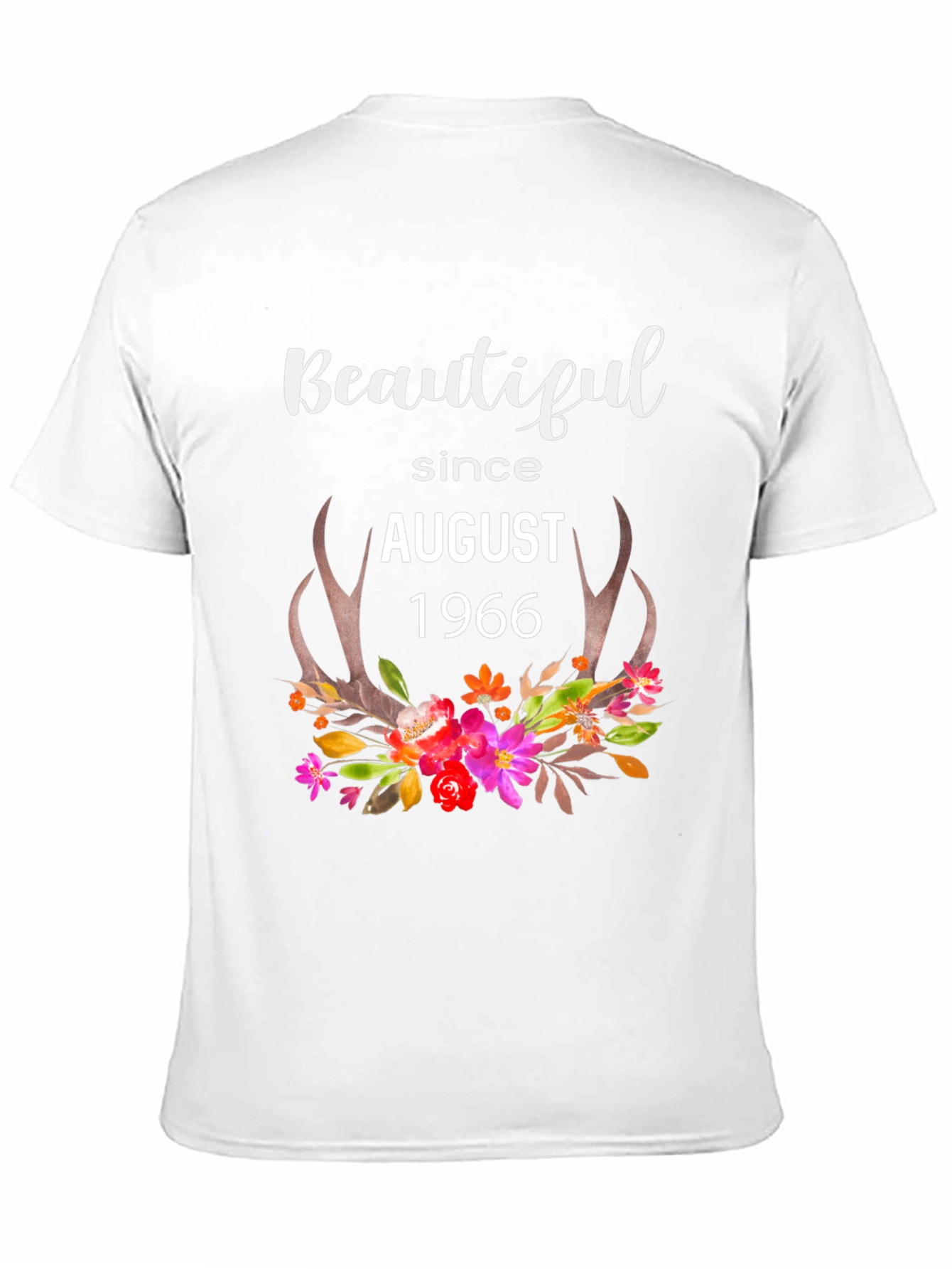 Beautiful Since August 1966 T-Shirt