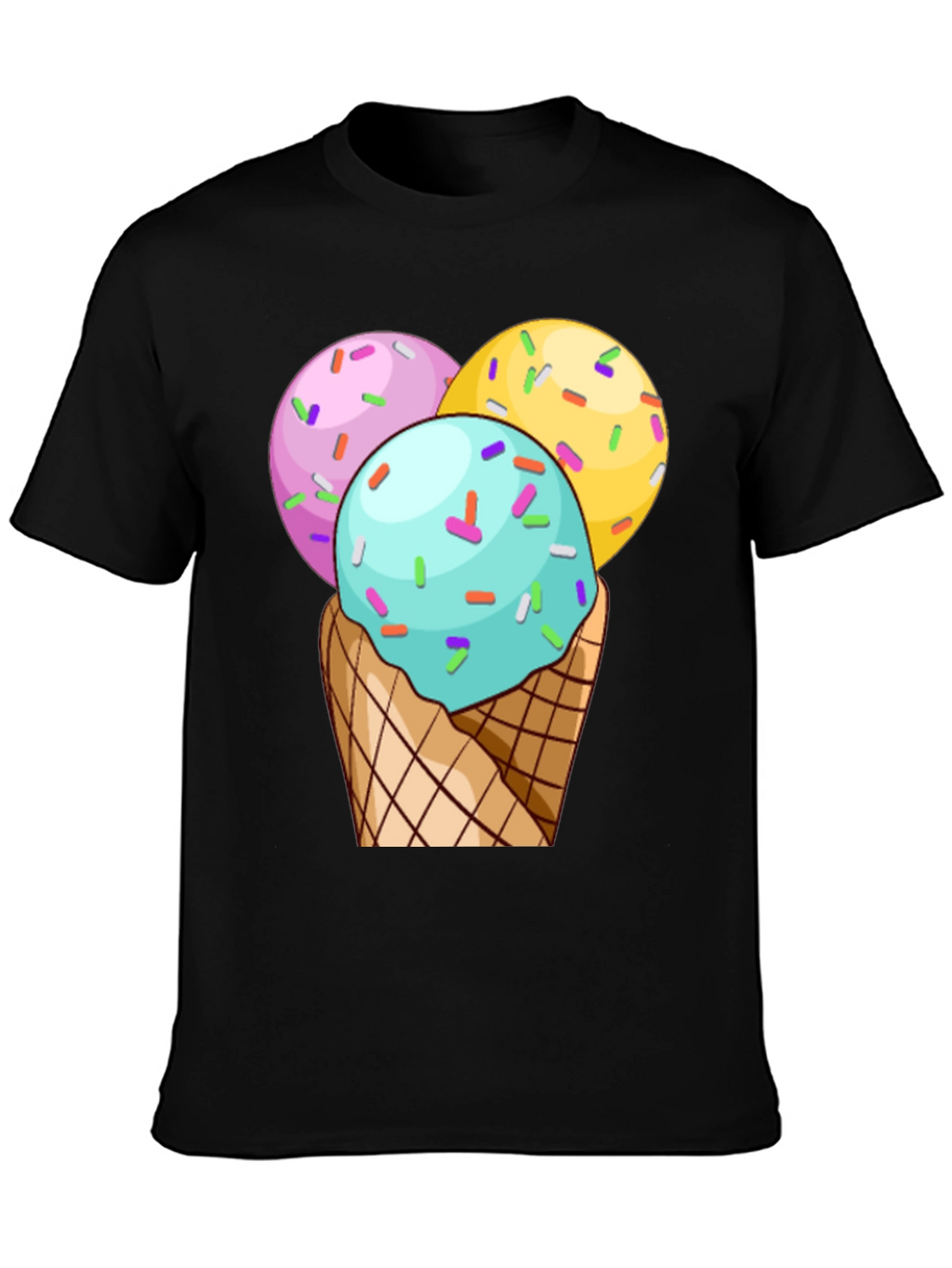 Ice Cream Cone T-Shirt: Sweet Treat Style