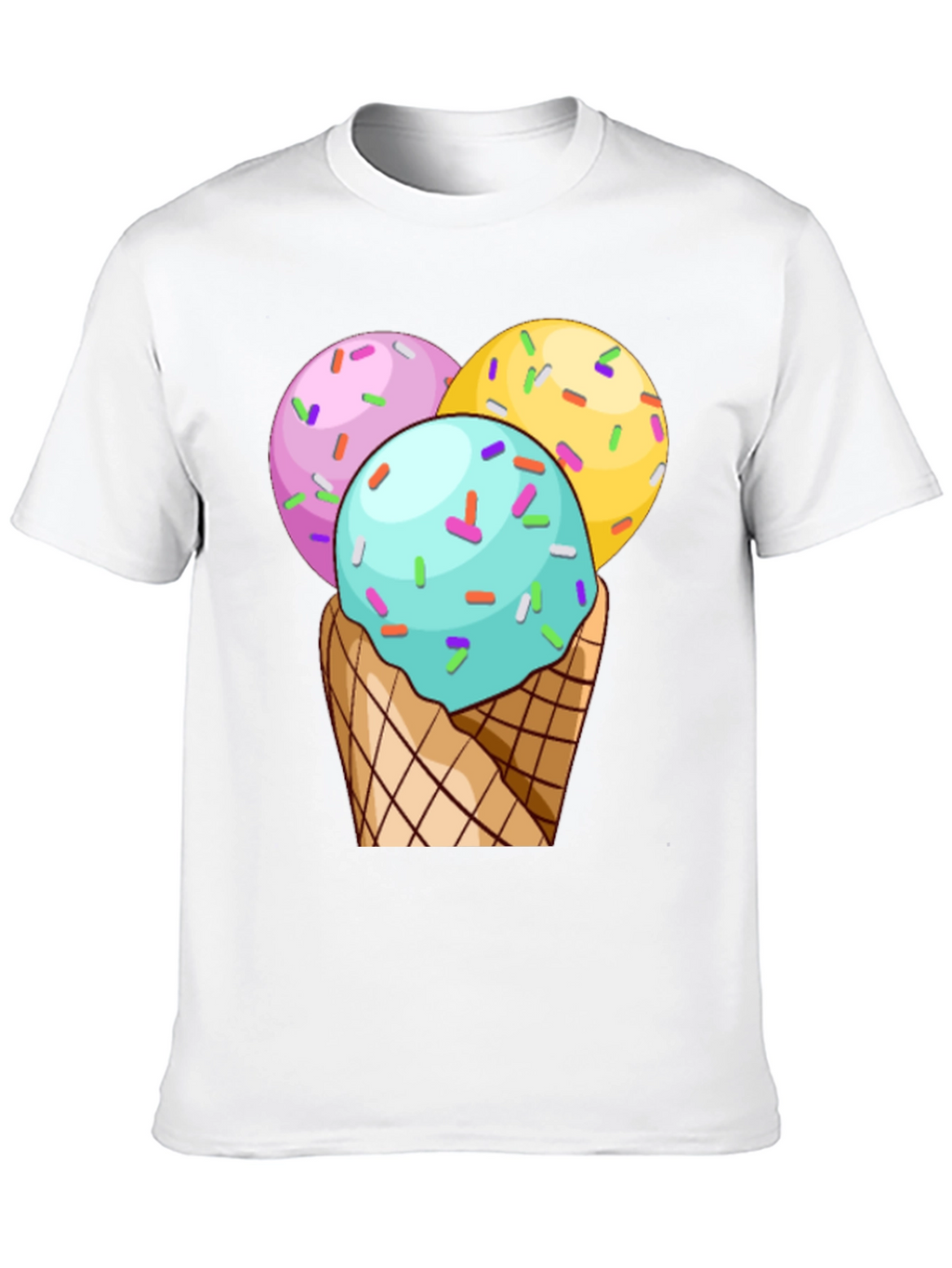 Ice Cream Cone T-Shirt: Sweet Treat Style
