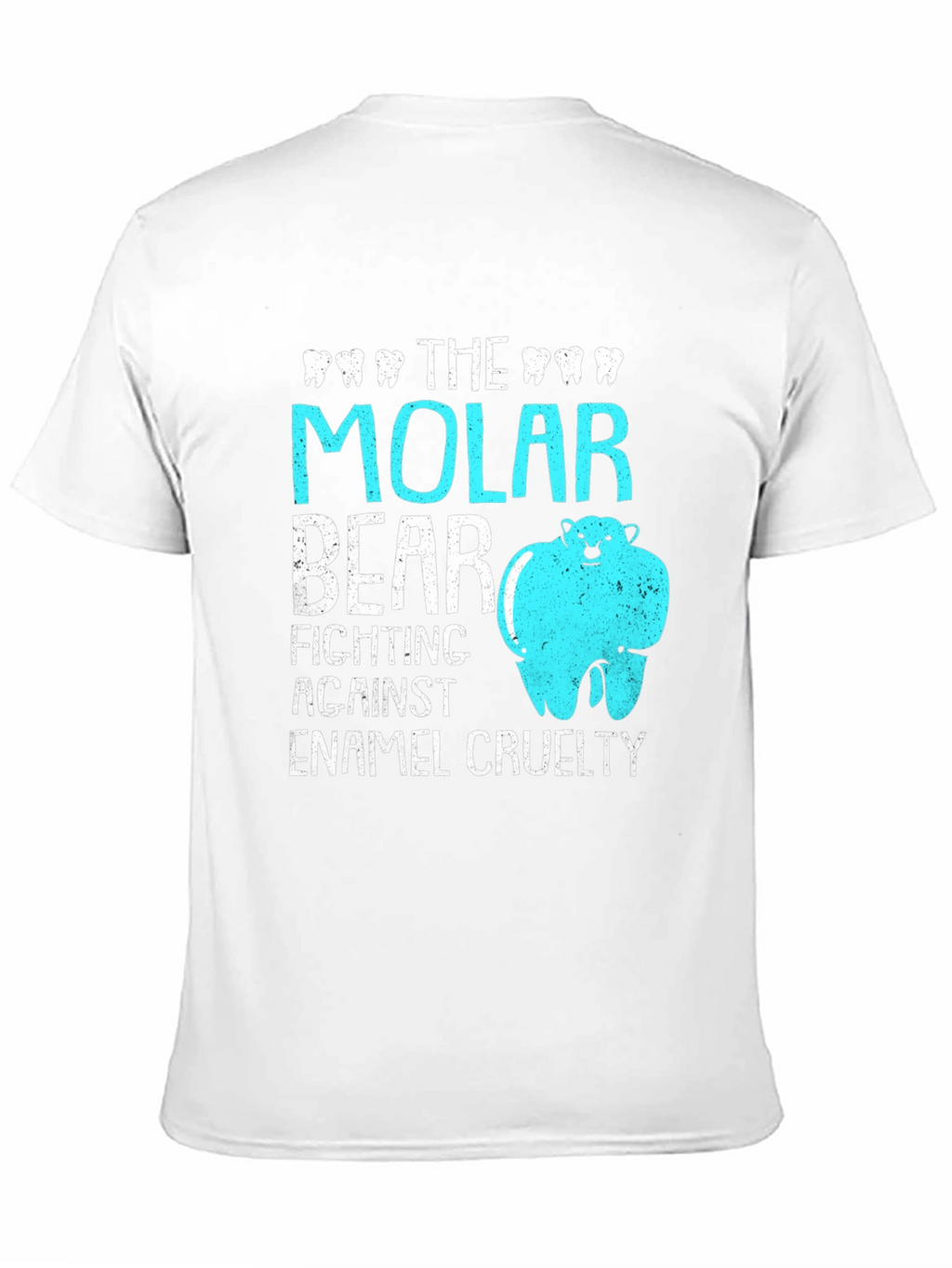 Molar Bear Fighting Enamel Cruelty T-Shirt