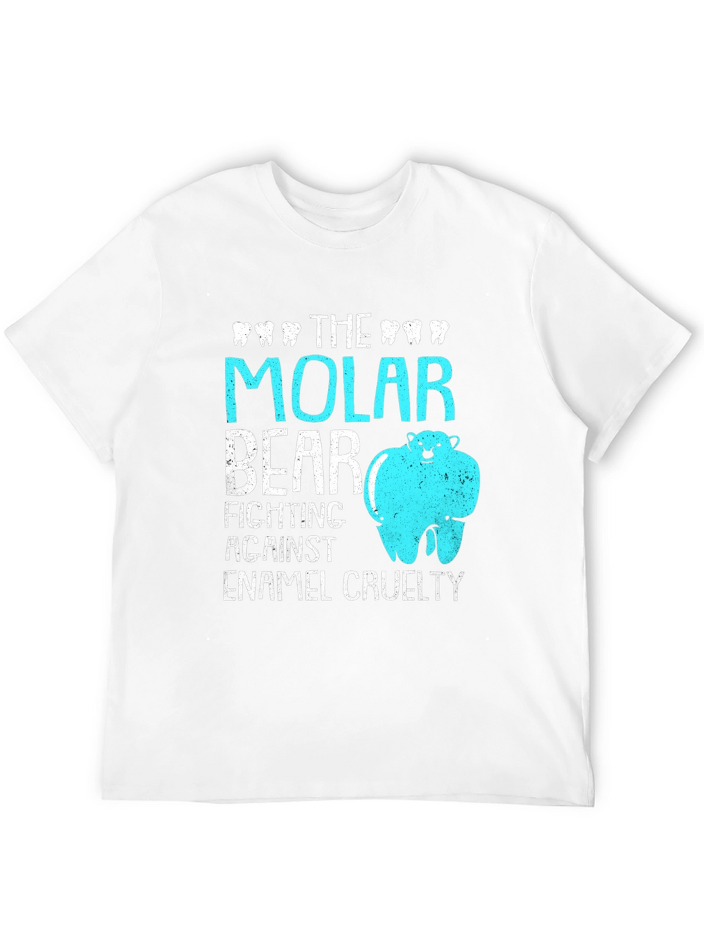Molar Bear Fighting Enamel Cruelty T-Shirt