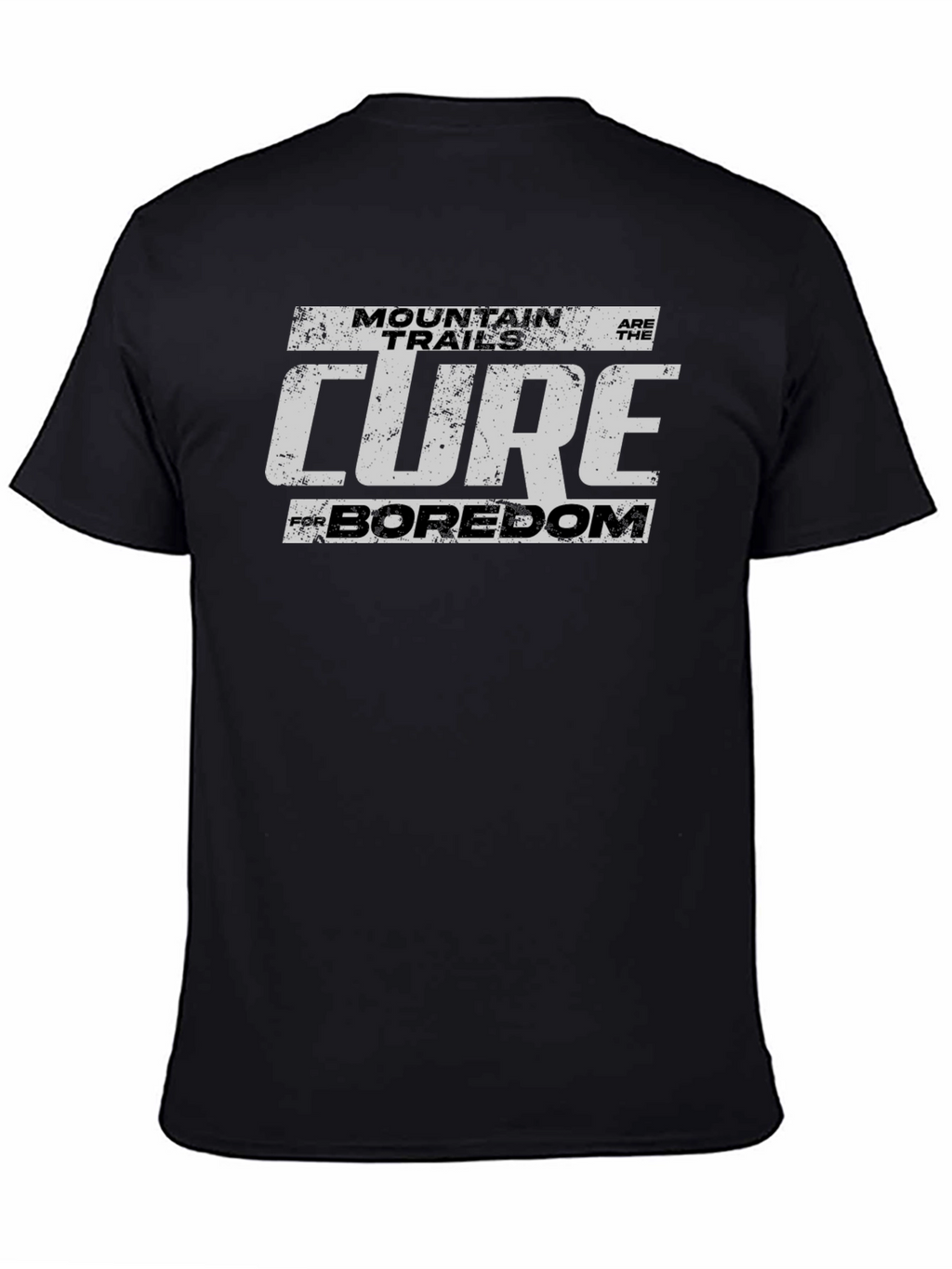 Mountain Trails Cure Boredom Graphic Tee
