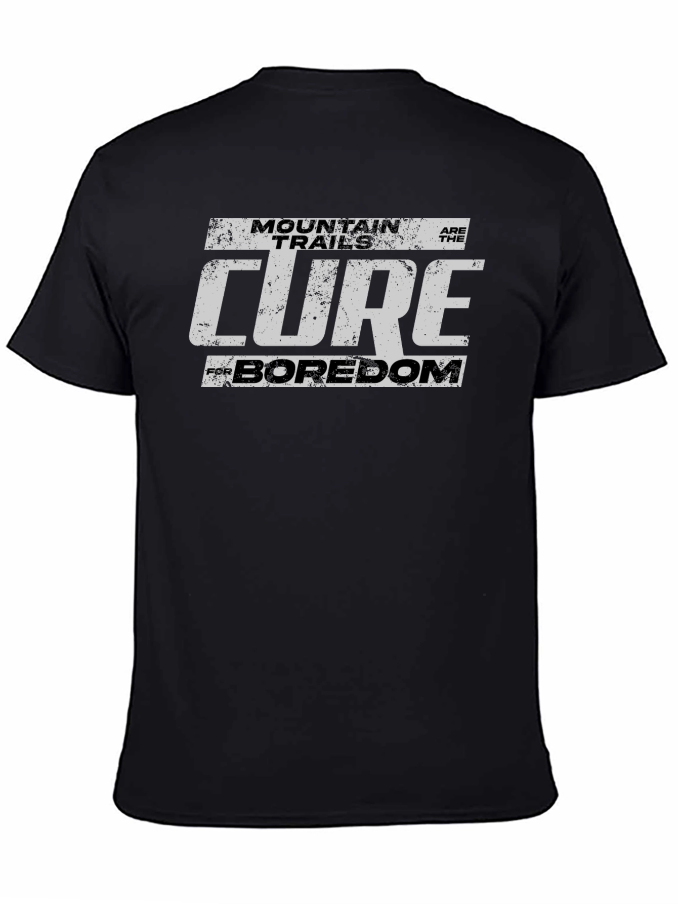Mountain Trails Cure Boredom Graphic Tee