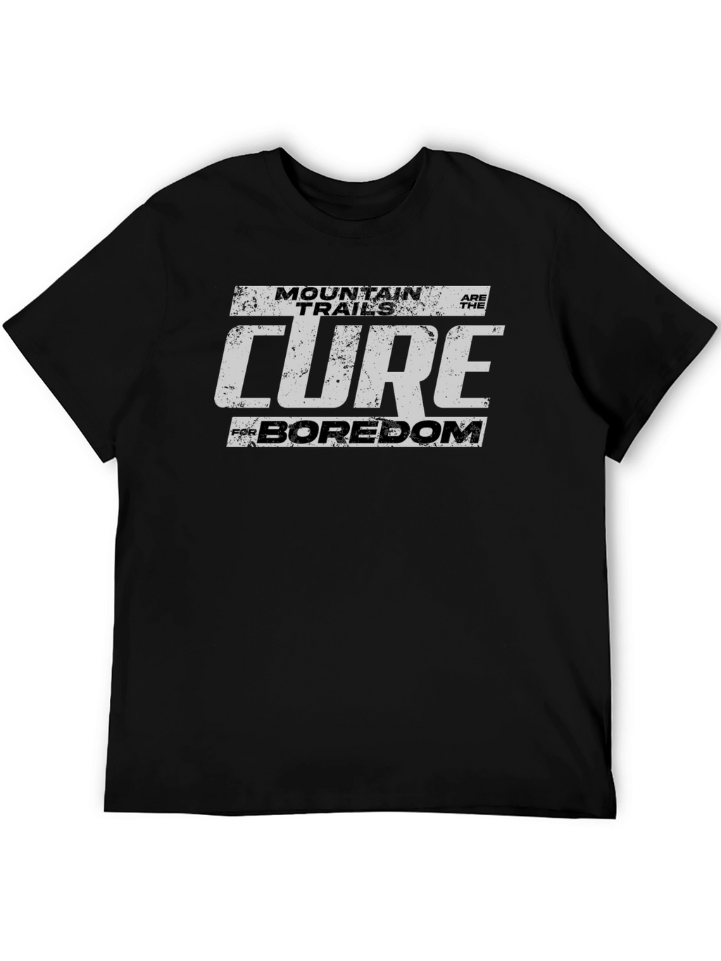 Mountain Trails Cure Boredom Graphic Tee