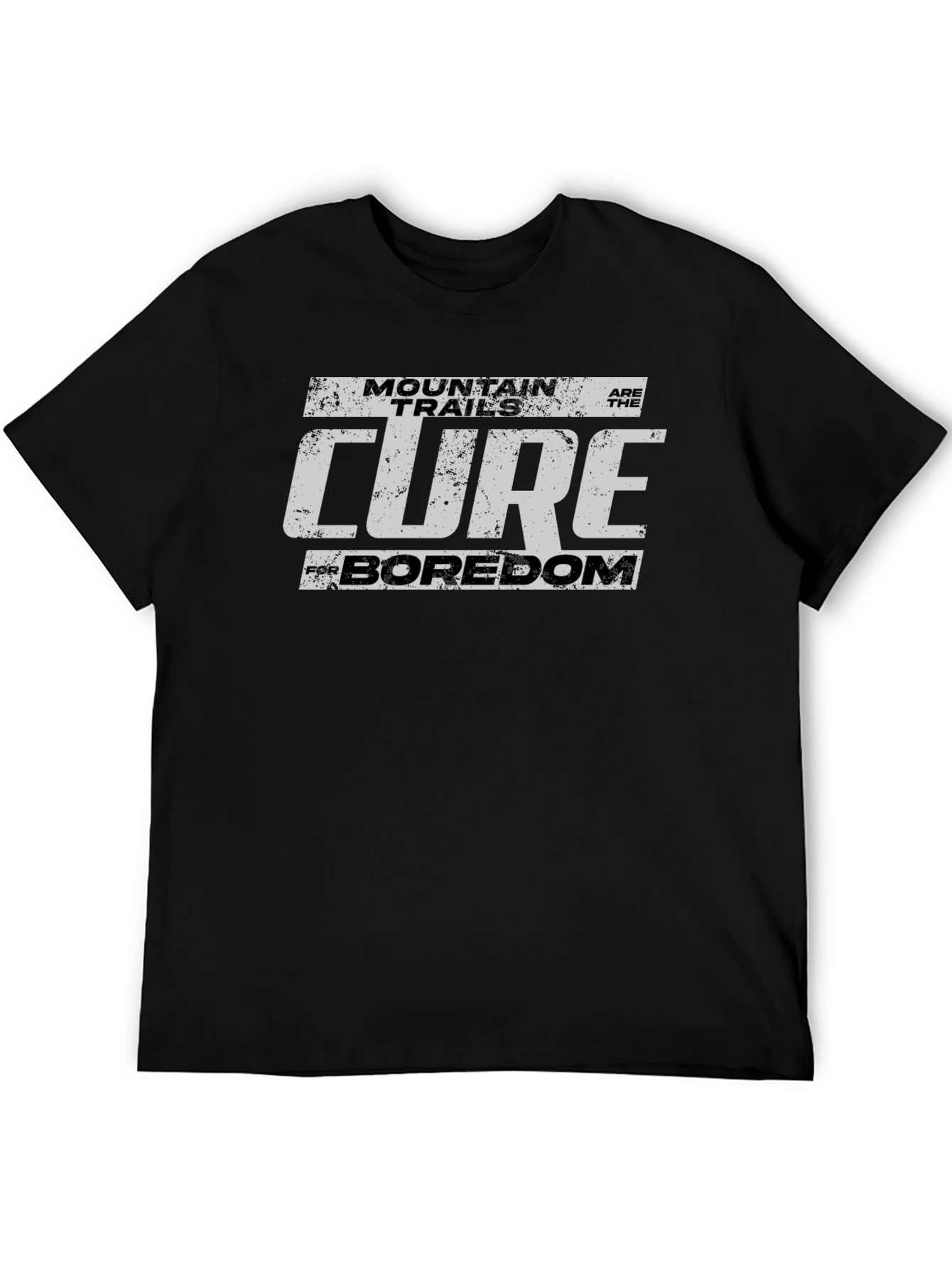Mountain Trails Cure Boredom Graphic Tee