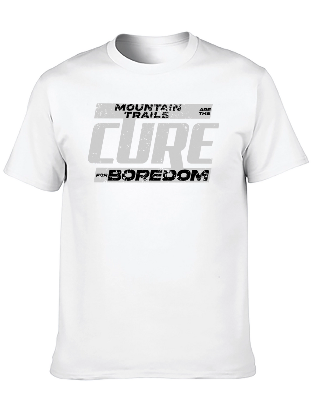 Mountain Trails Cure Boredom Graphic Tee