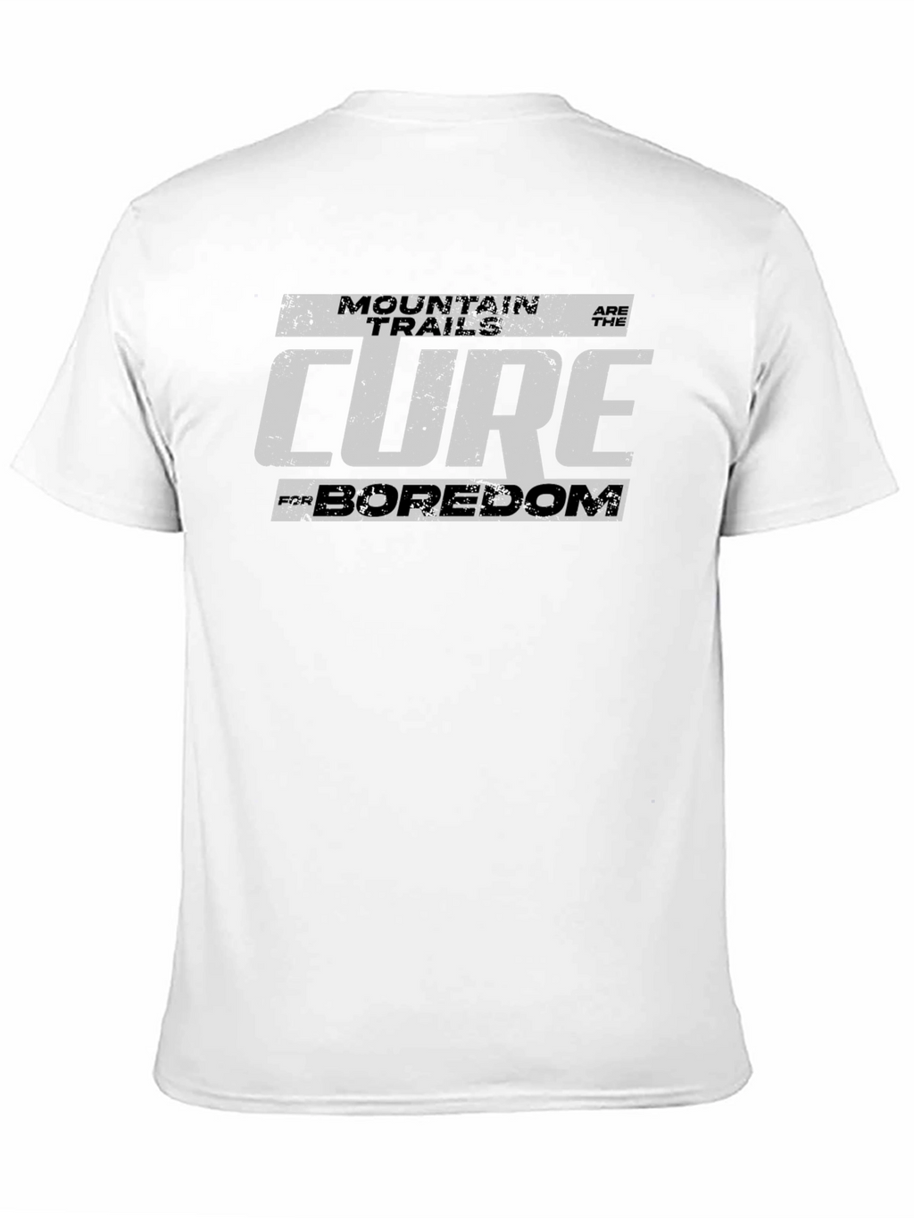 Mountain Trails Cure Boredom Graphic Tee