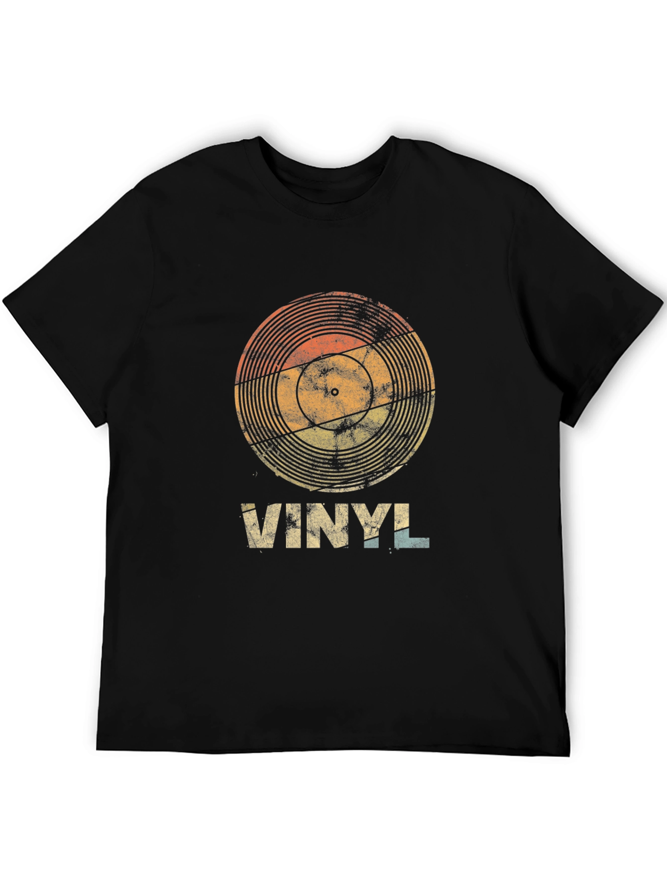 Retro Vinyl Record T-Shirt
