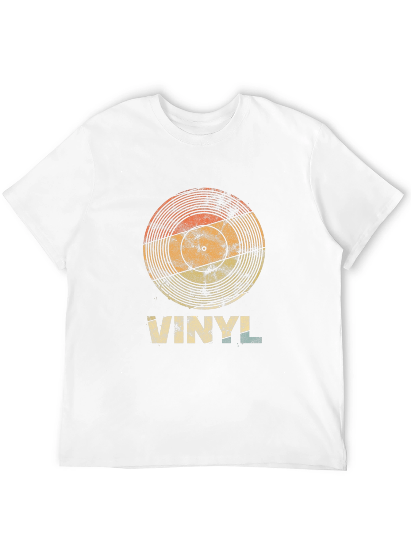 Retro Vinyl Record T-Shirt
