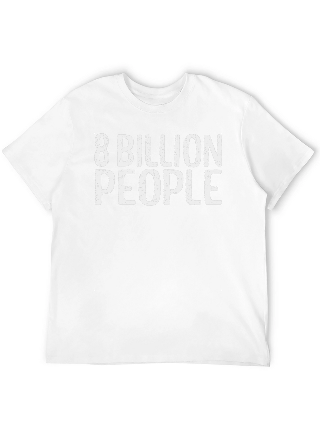 8 Billion People Graphic Tee - Black