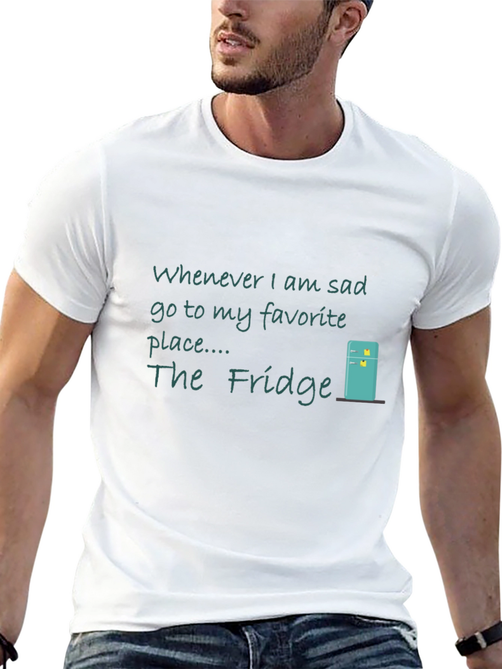 The Fridge T-Shirt - Whenever Im Sad Tee