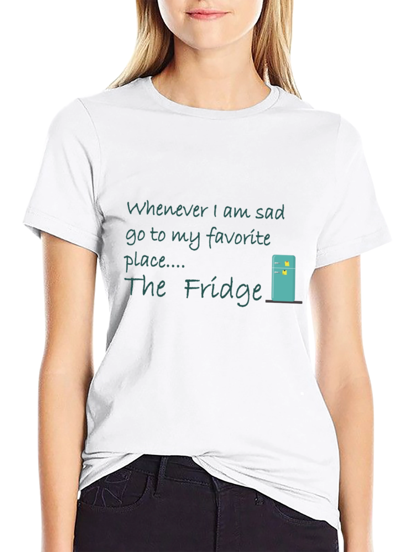 The Fridge T-Shirt - Whenever Im Sad Tee