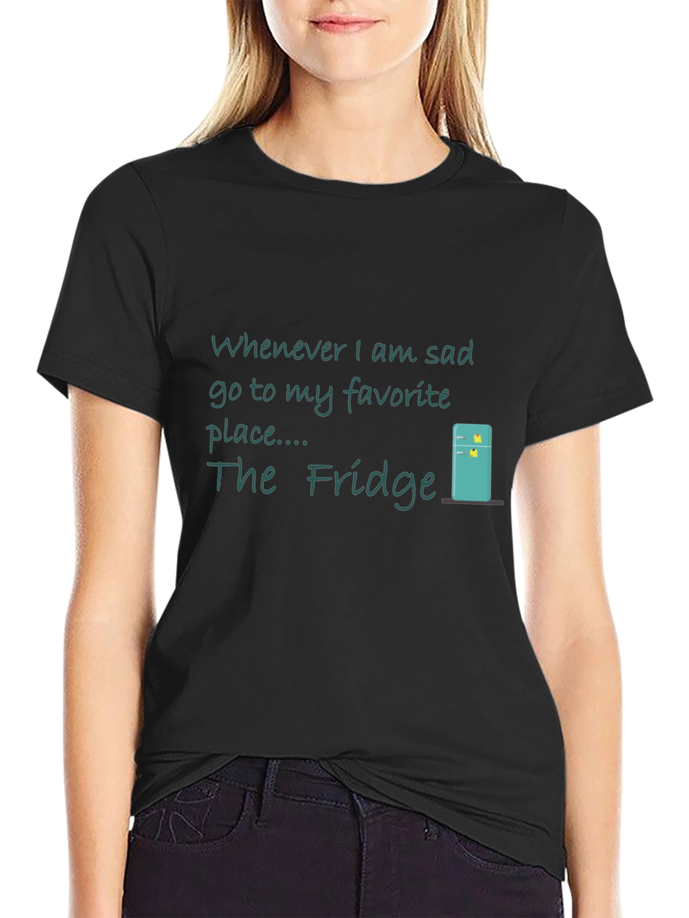 The Fridge T-Shirt - Whenever Im Sad Tee