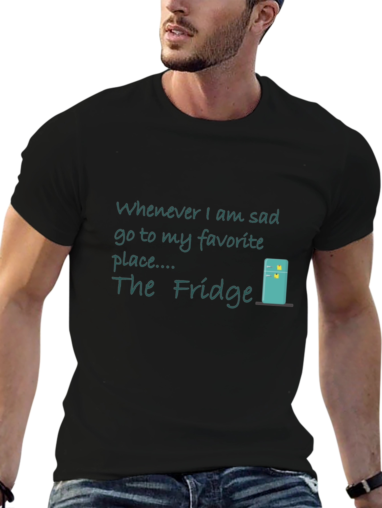 The Fridge T-Shirt - Whenever Im Sad Tee