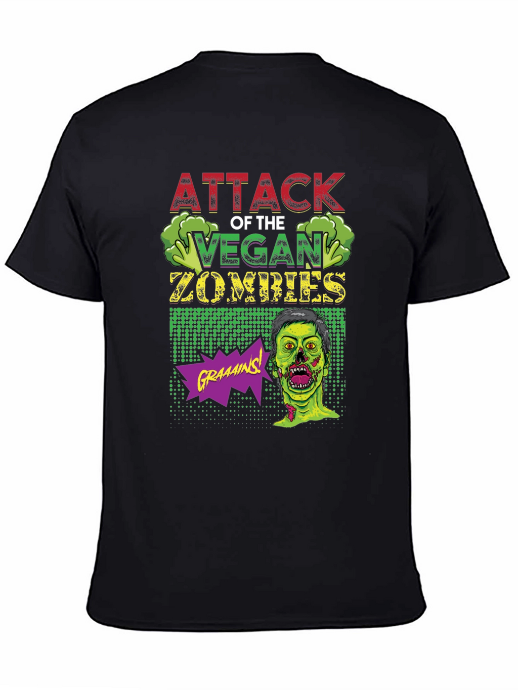 Attack of the Vegan Zombies T-Shirt
