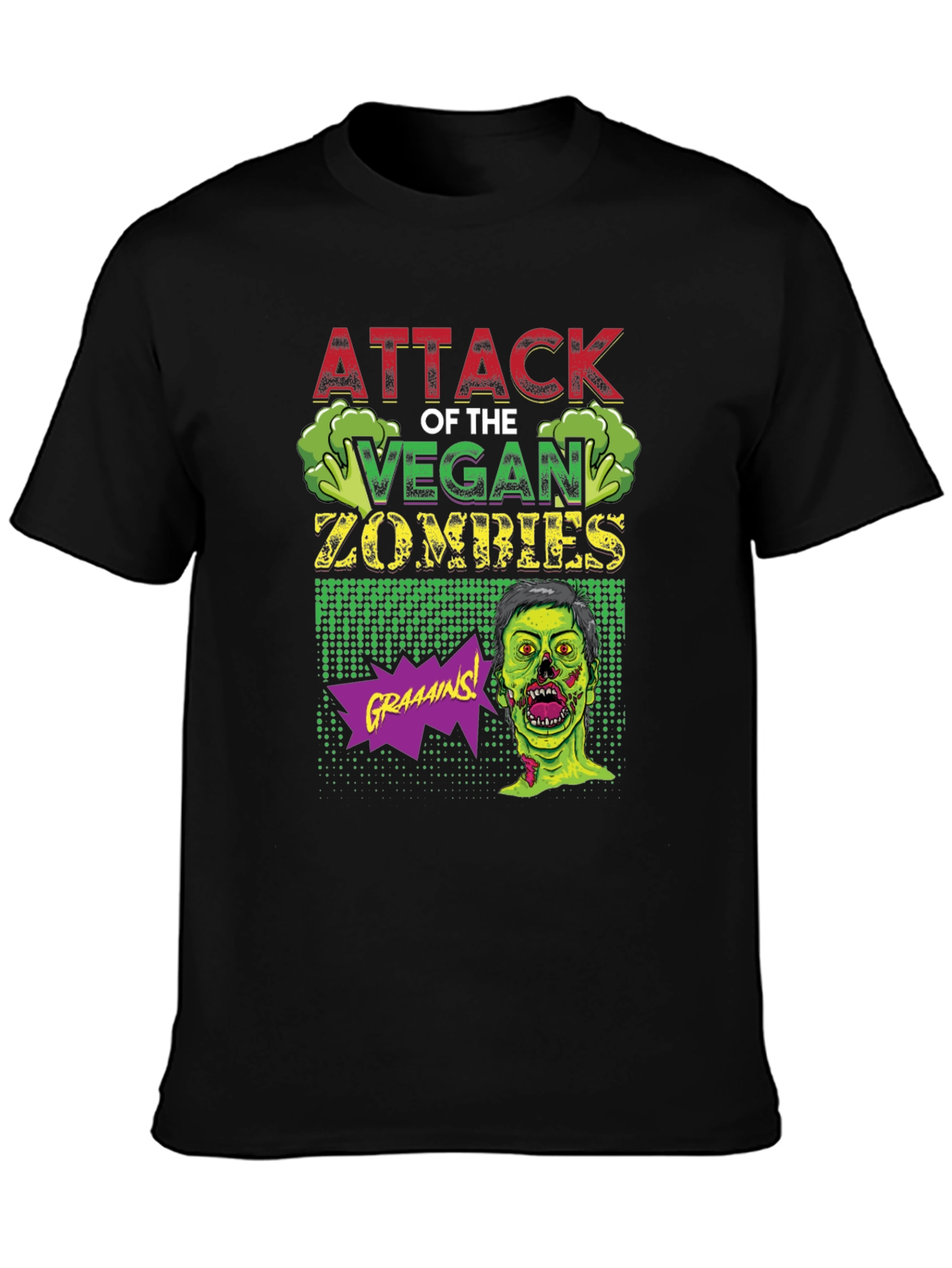Attack of the Vegan Zombies T-Shirt