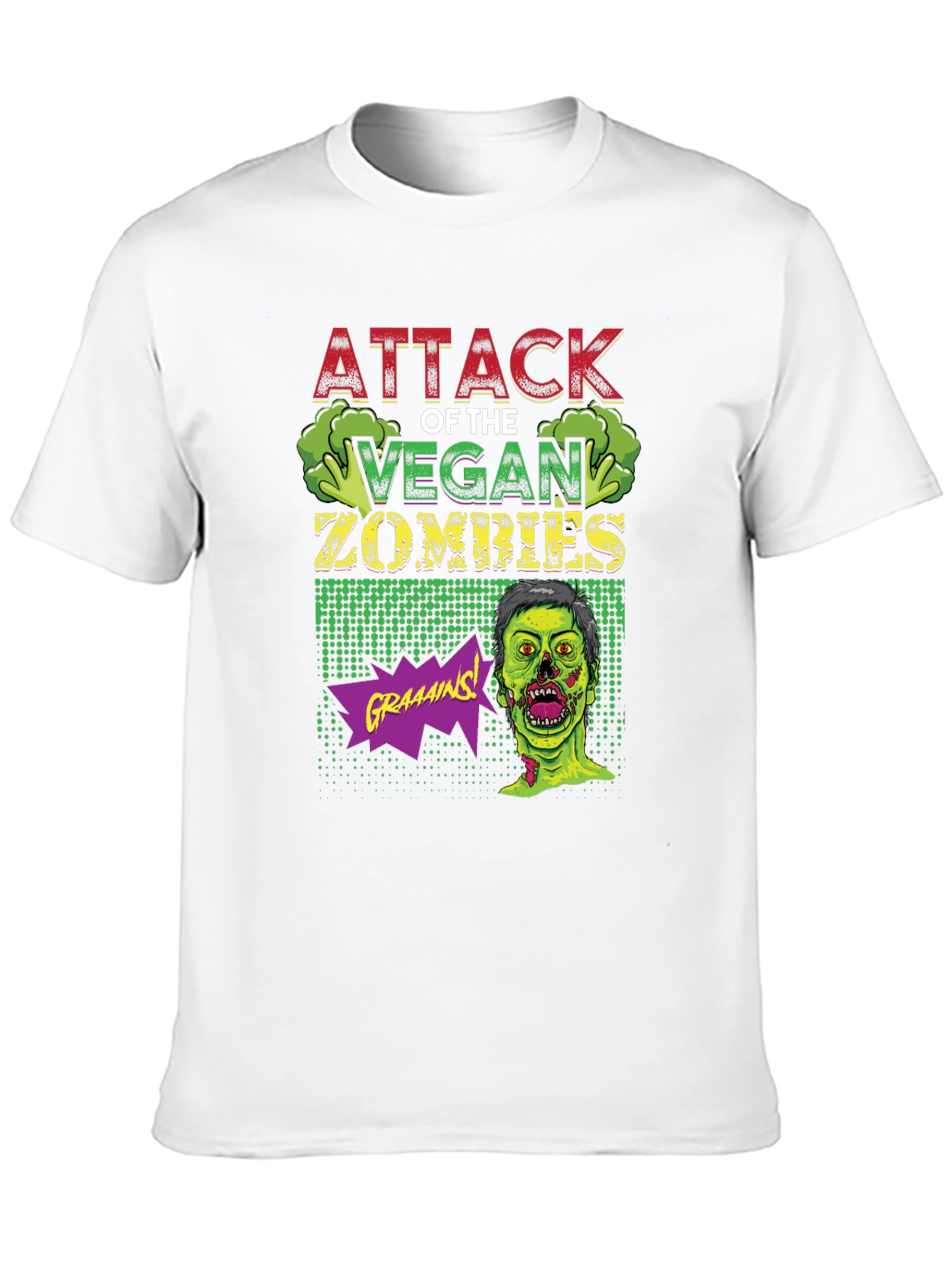 Attack of the Vegan Zombies T-Shirt