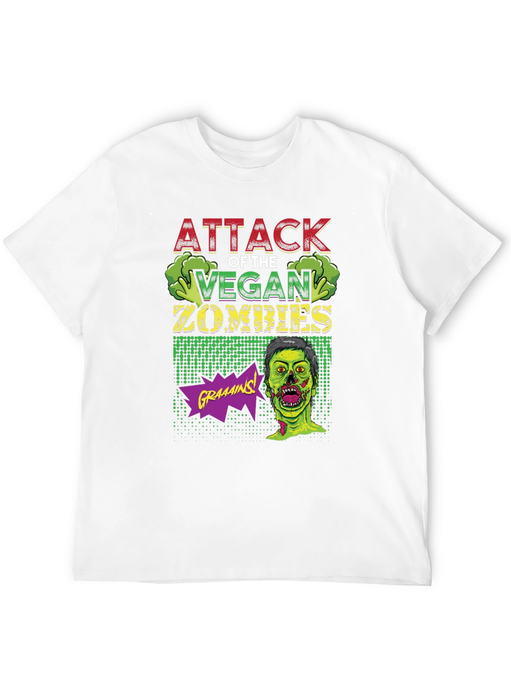 Attack of the Vegan Zombies T-Shirt