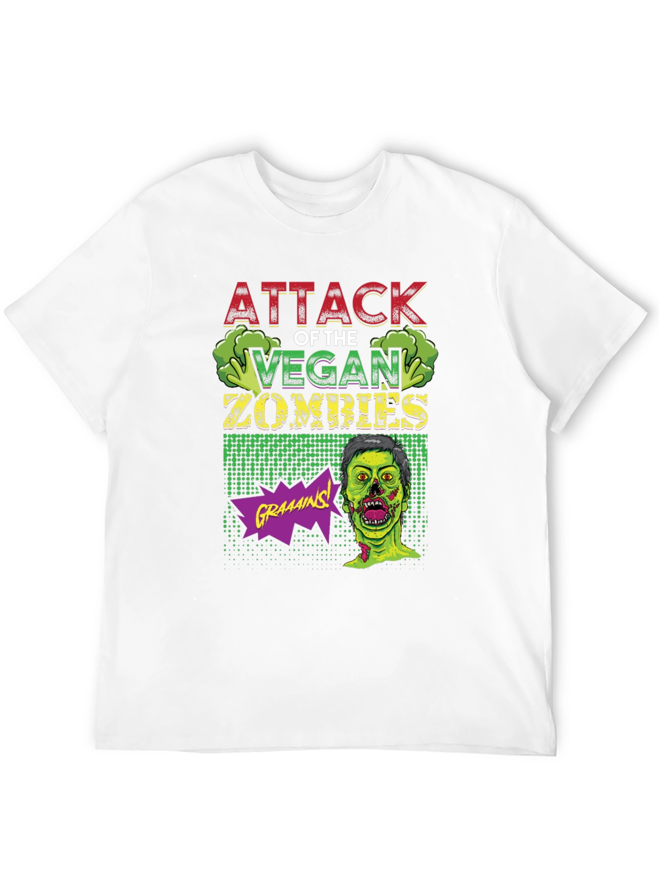 Attack of the Vegan Zombies T-Shirt