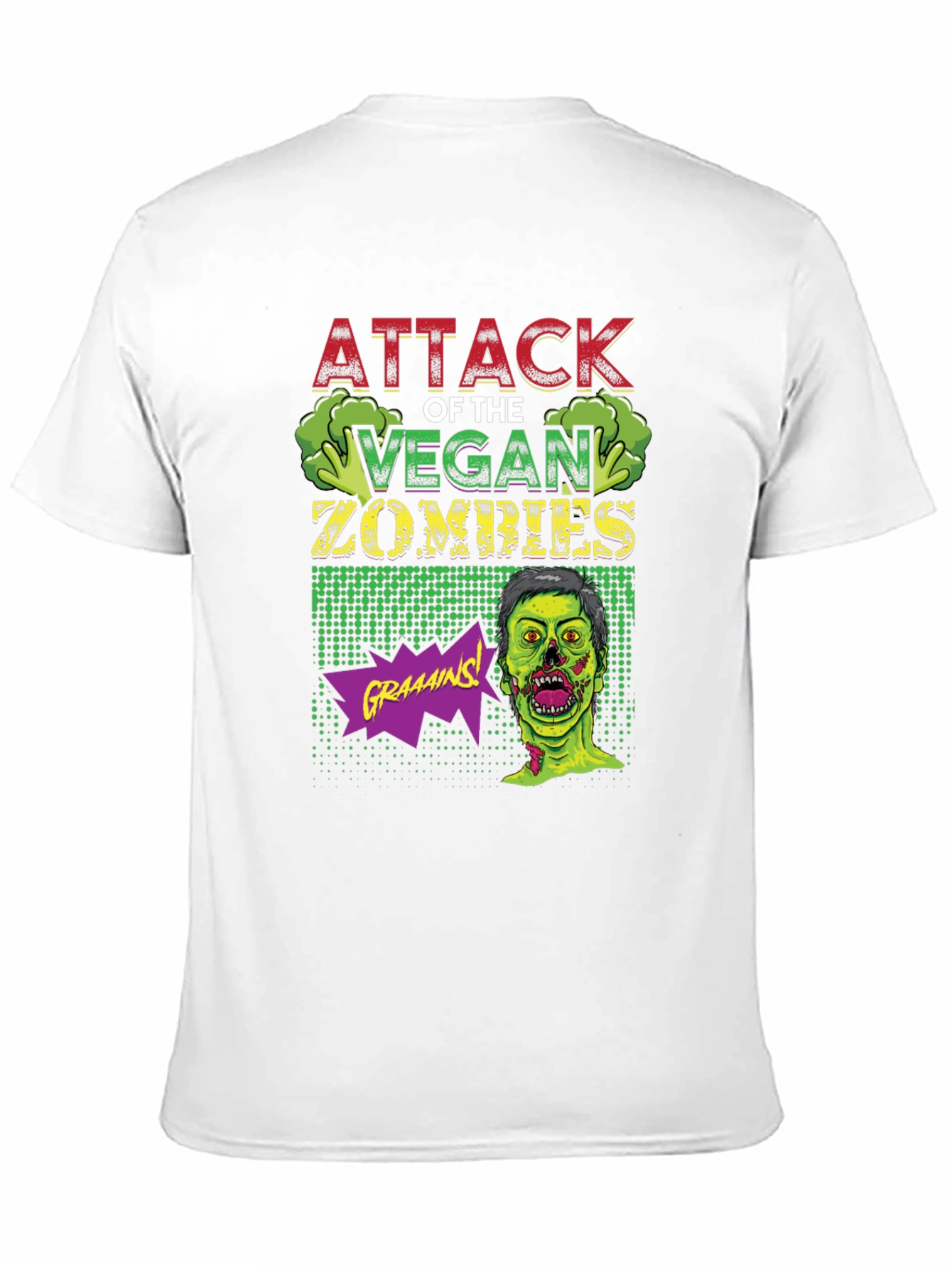Attack of the Vegan Zombies T-Shirt
