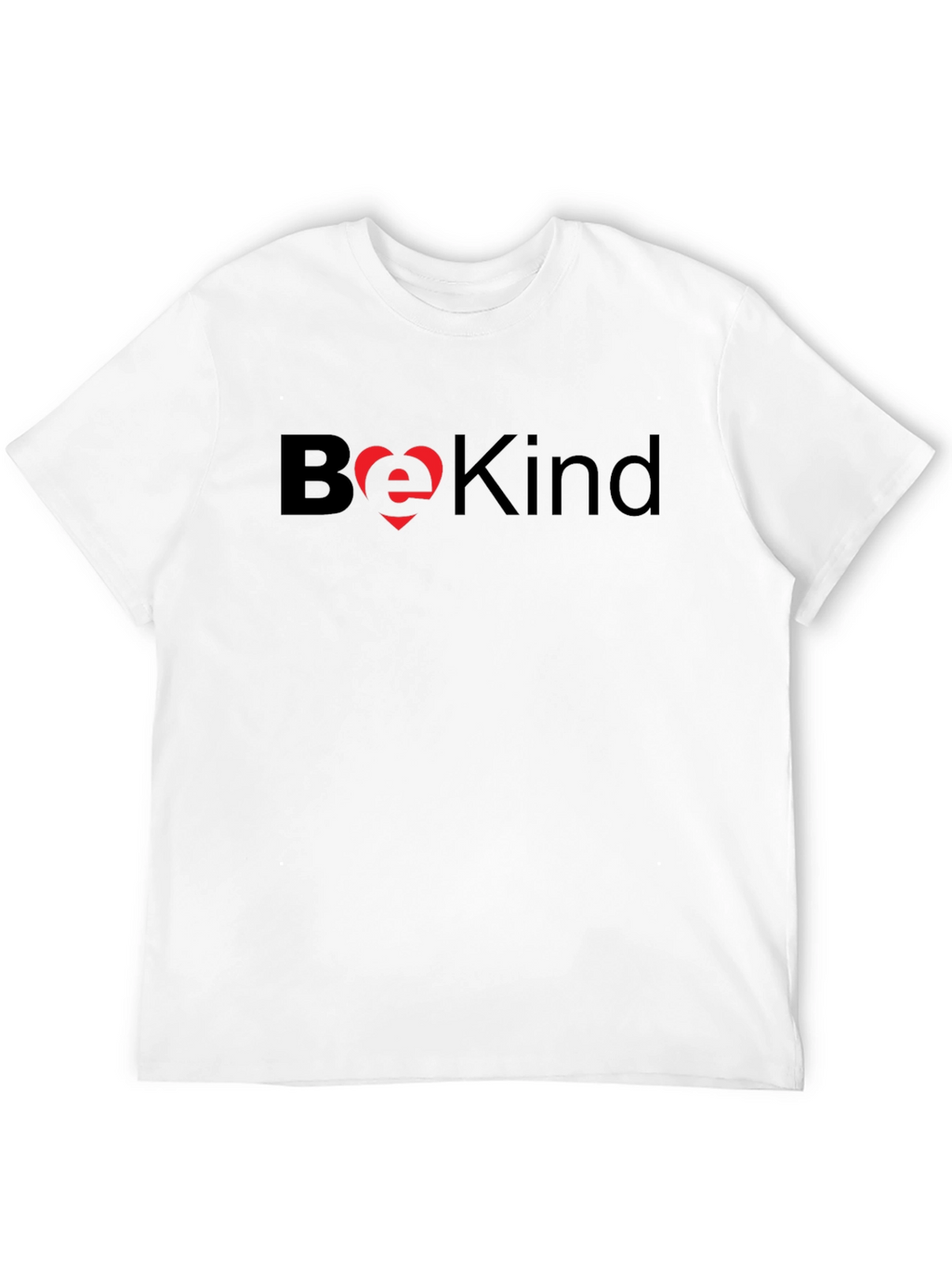 Be Kind Graphic Tee - Black Cotton T-Shirt
