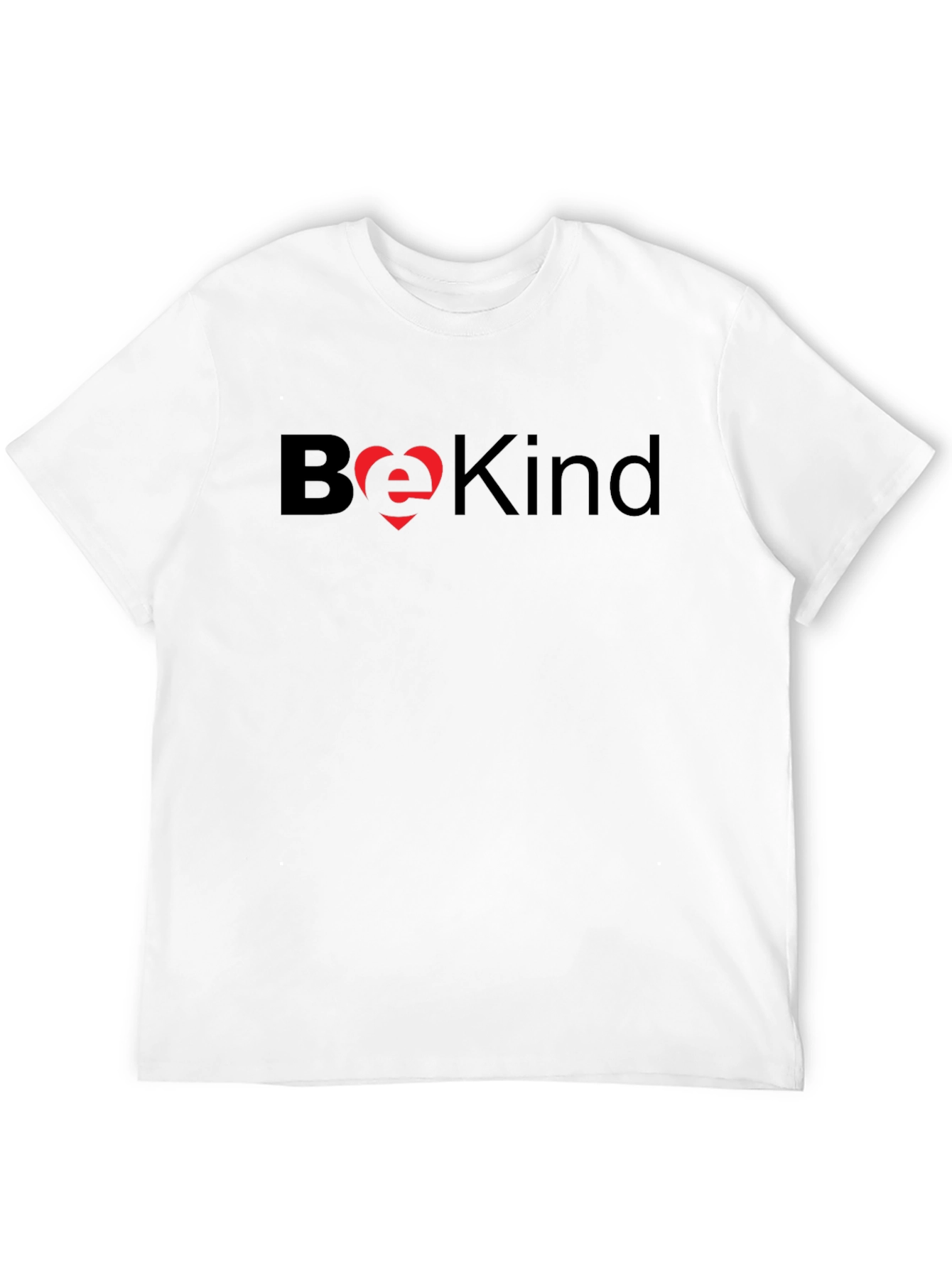 Be Kind Graphic Tee - Black Cotton T-Shirt