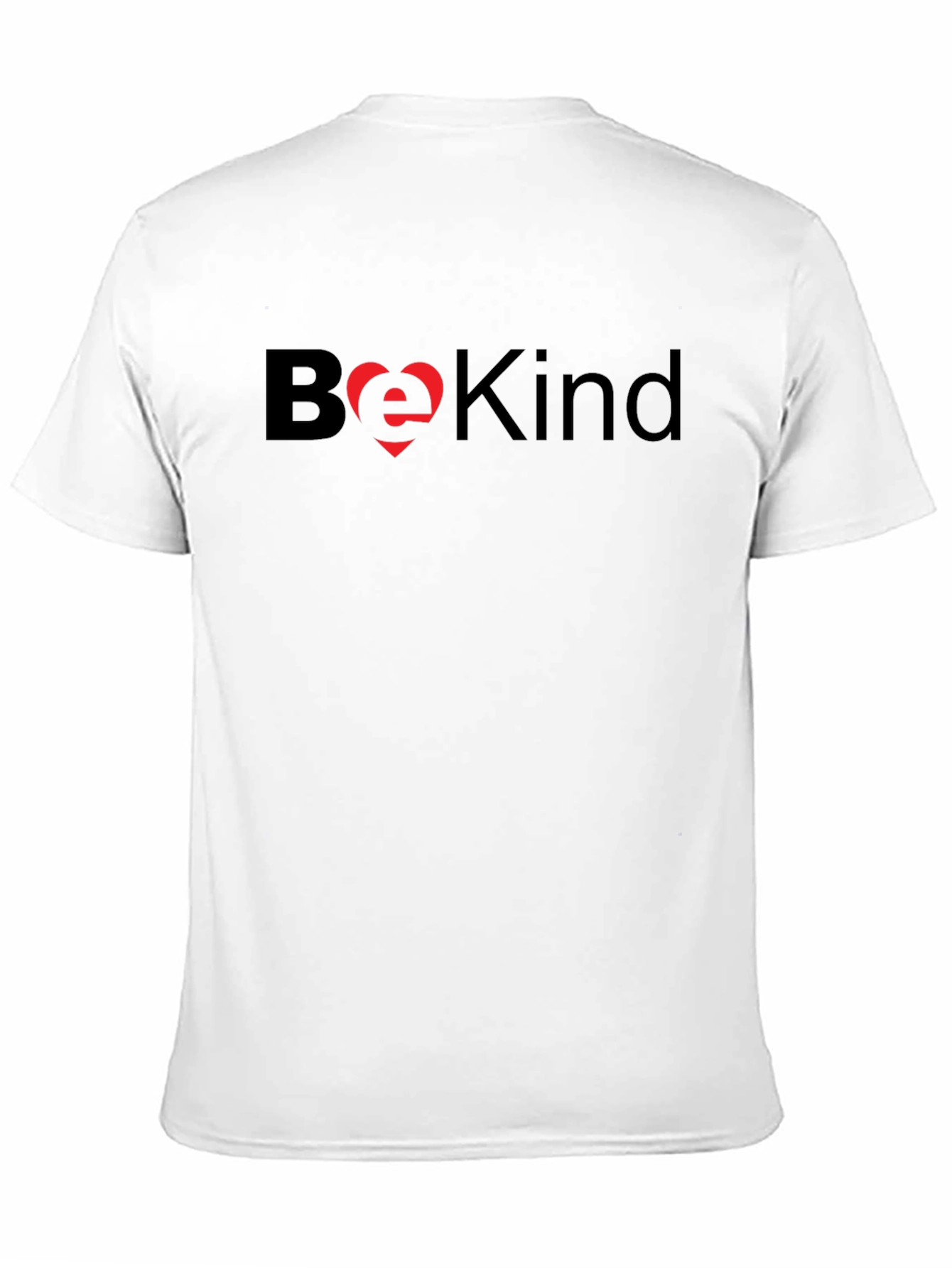 Be Kind Graphic Tee - Black Cotton T-Shirt
