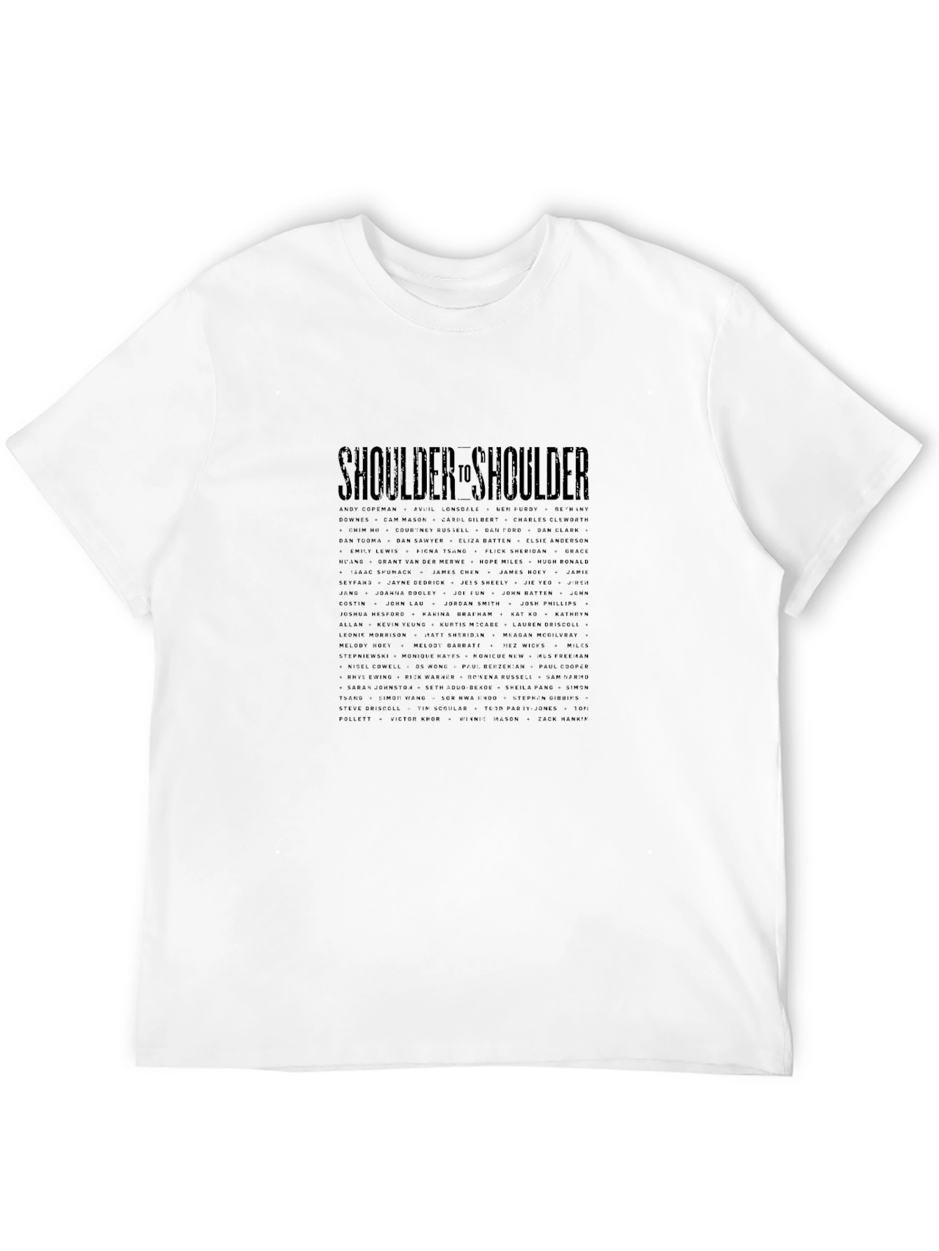 Shoulder to Shoulder Graphic Tee