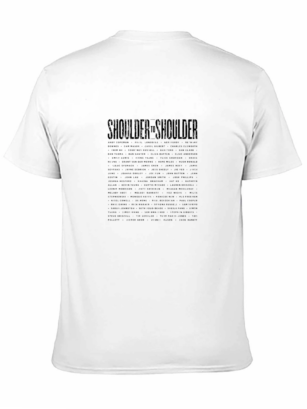 Shoulder to Shoulder Graphic Tee