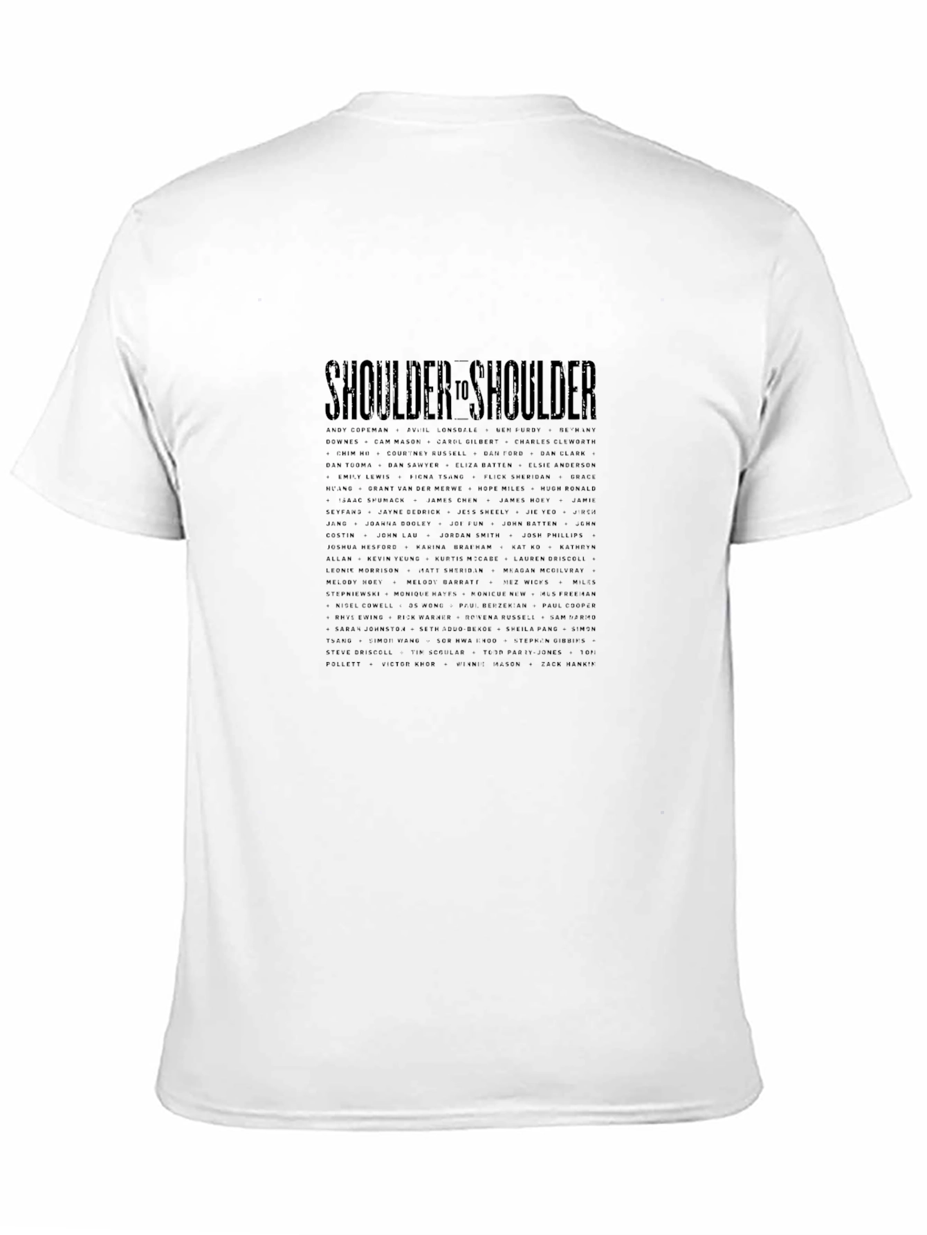 Shoulder to Shoulder Graphic Tee